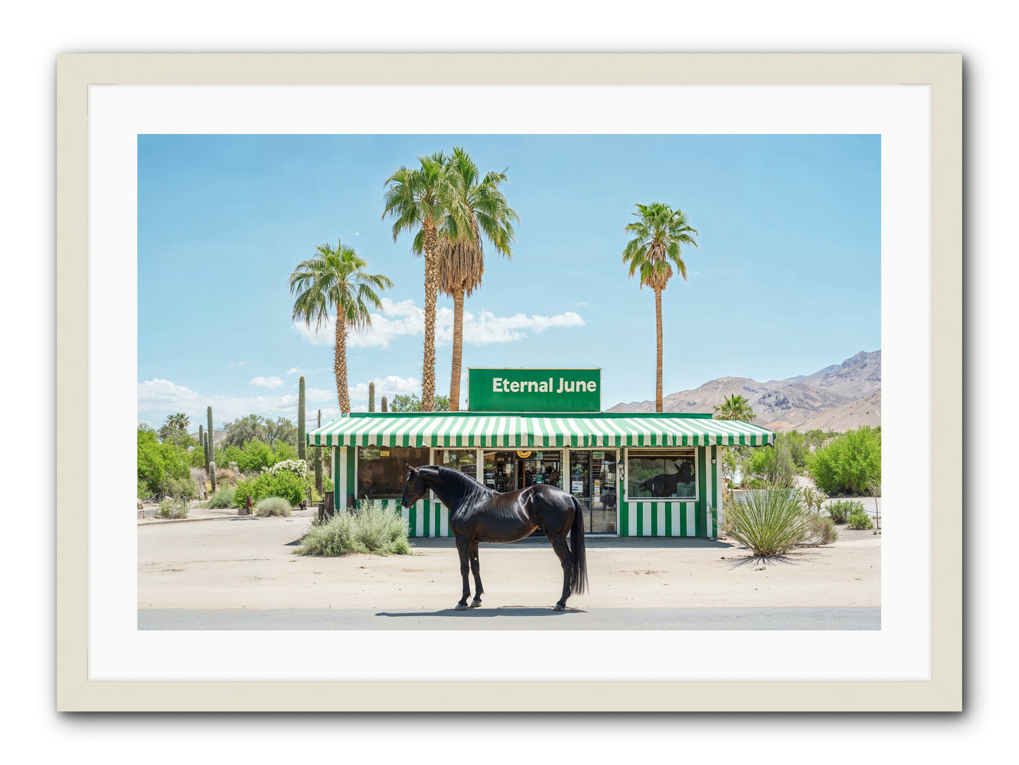 Polaroids Of Yesterday -- Framed Print - White 30x20
