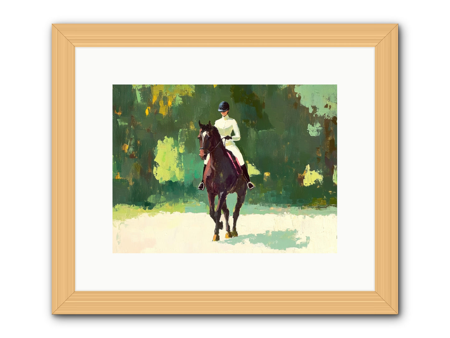 Polished Rhythm -- Framed Print - Natural 12x9