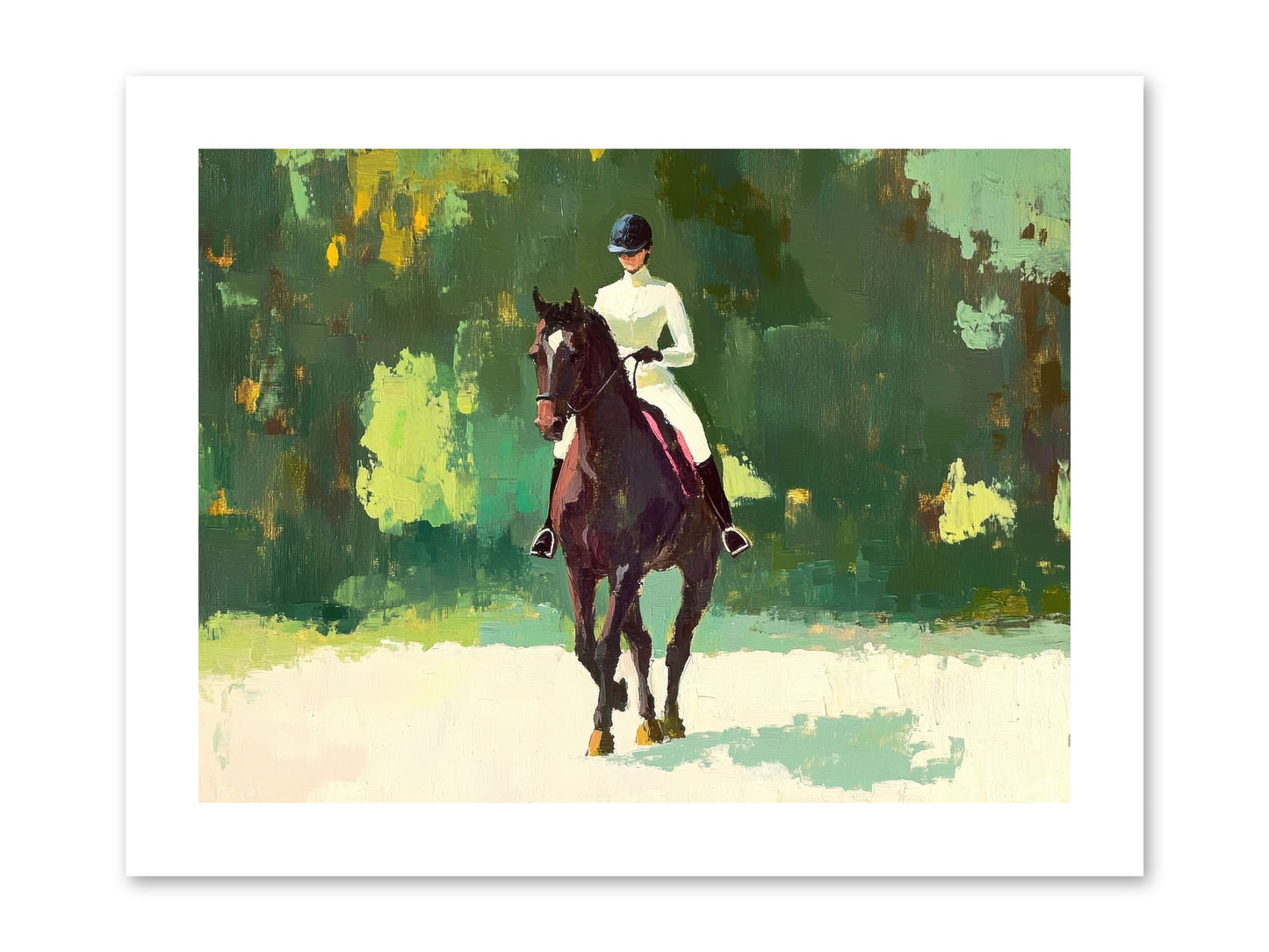 Polished Rhythm -- Loose Canvas Print 12x9