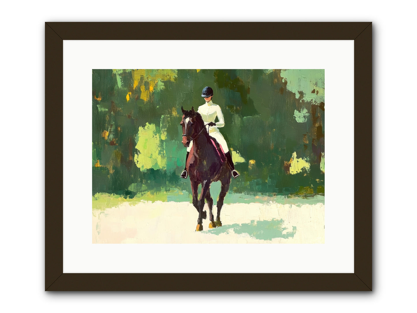 Polished Rhythm -- Framed Print - Black 16x12