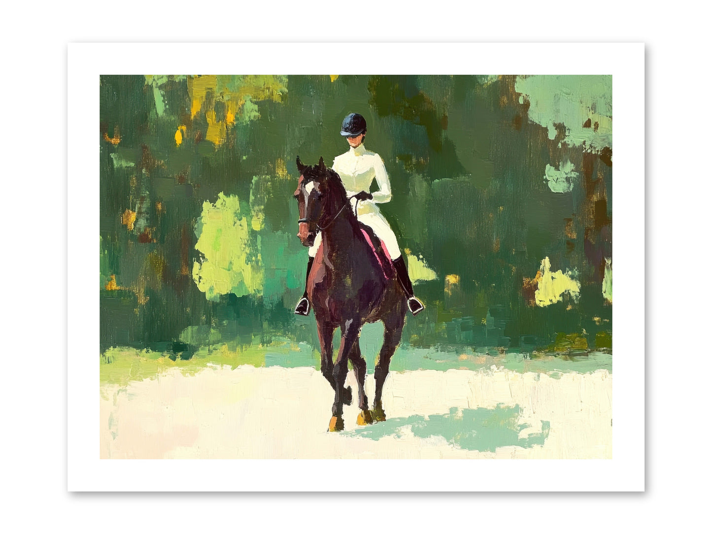Polished Rhythm -- Loose Canvas Print 16x12