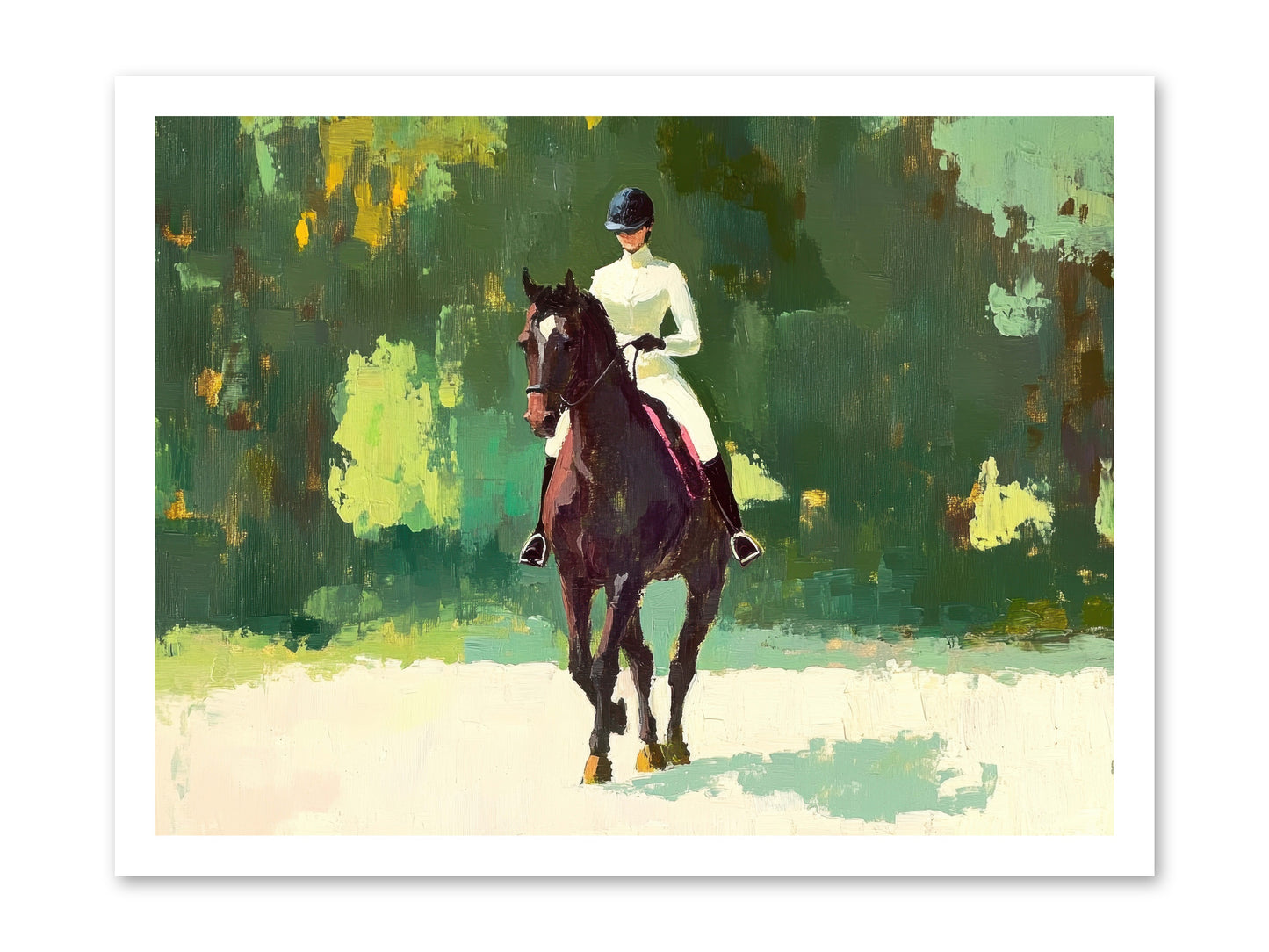 Polished Rhythm -- Loose Canvas Print 24x18