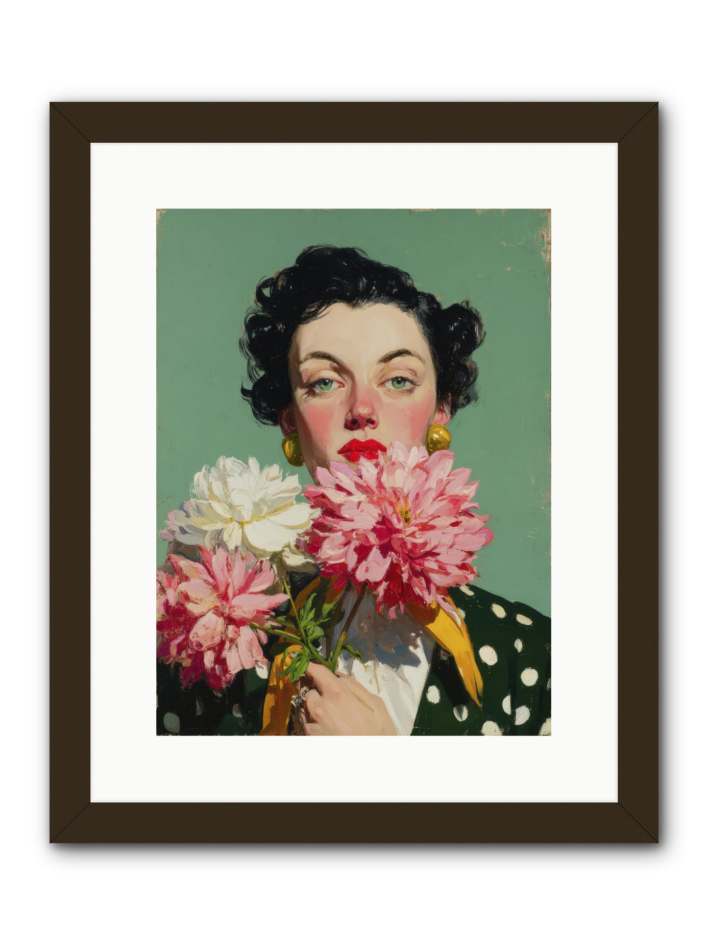 Polite Mischief & Co. -- Framed Print - Black 12x16