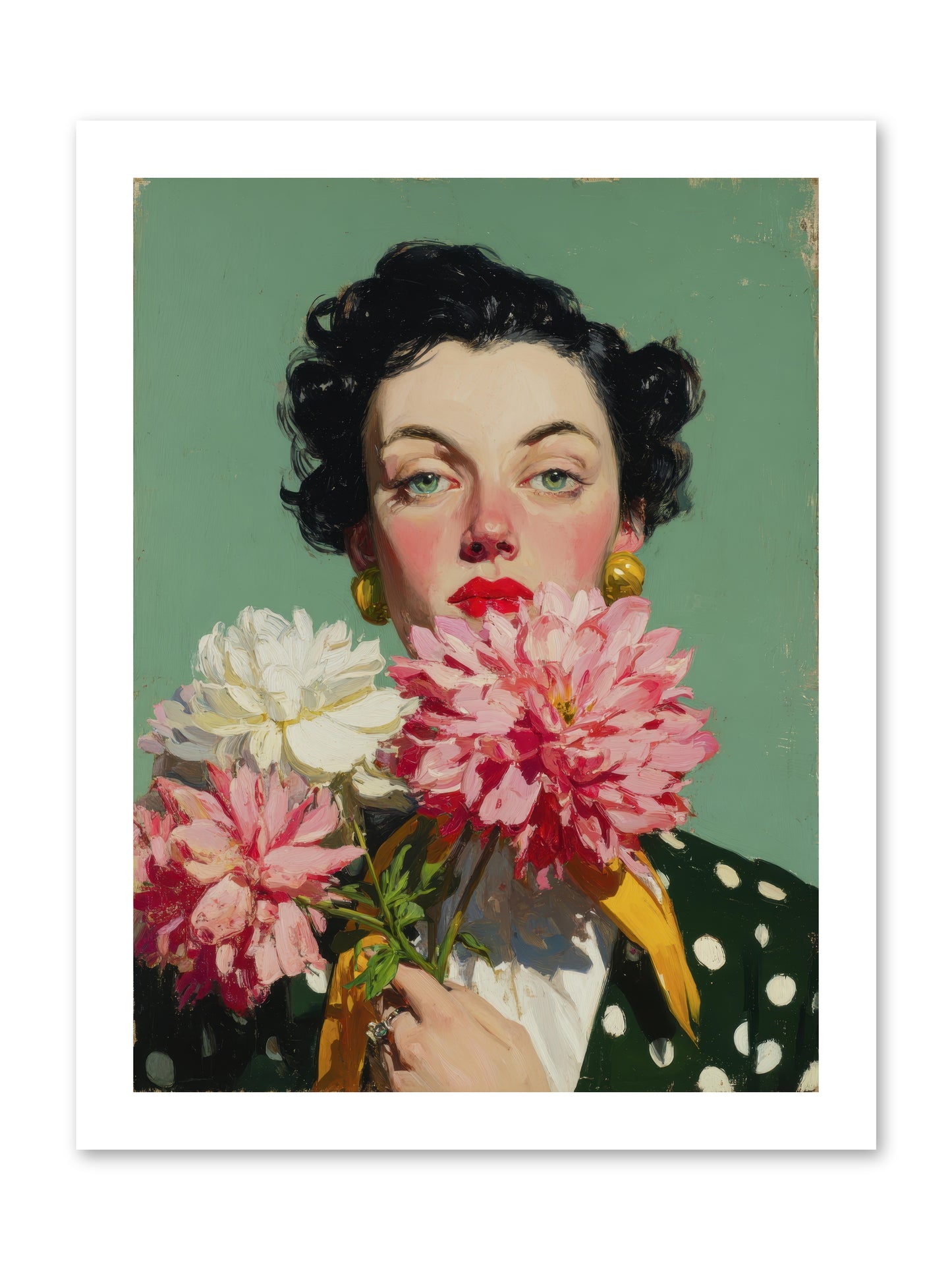 Polite Mischief & Co. -- Loose Canvas Print 12x16