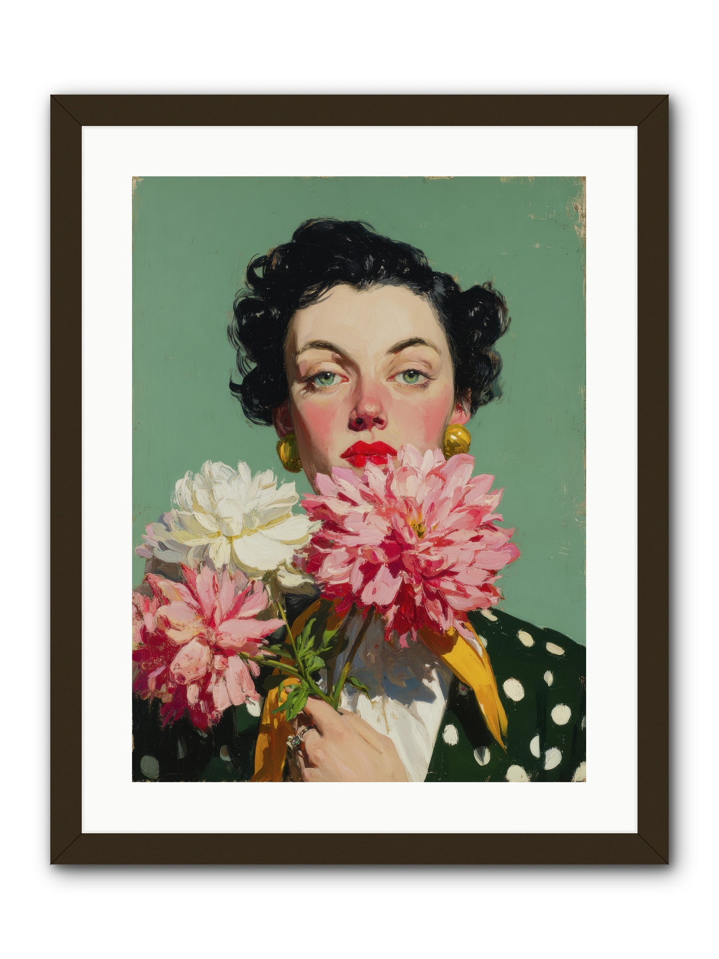 Polite Mischief & Co. -- Framed Print - Black 18x24