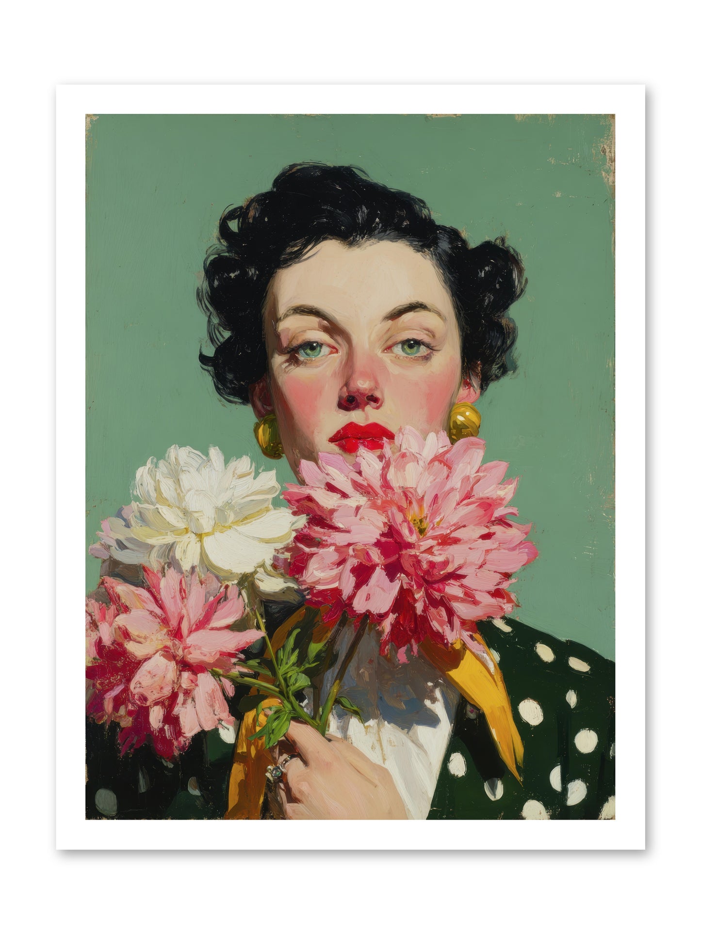 Polite Mischief & Co. -- Loose Canvas Print 18x24