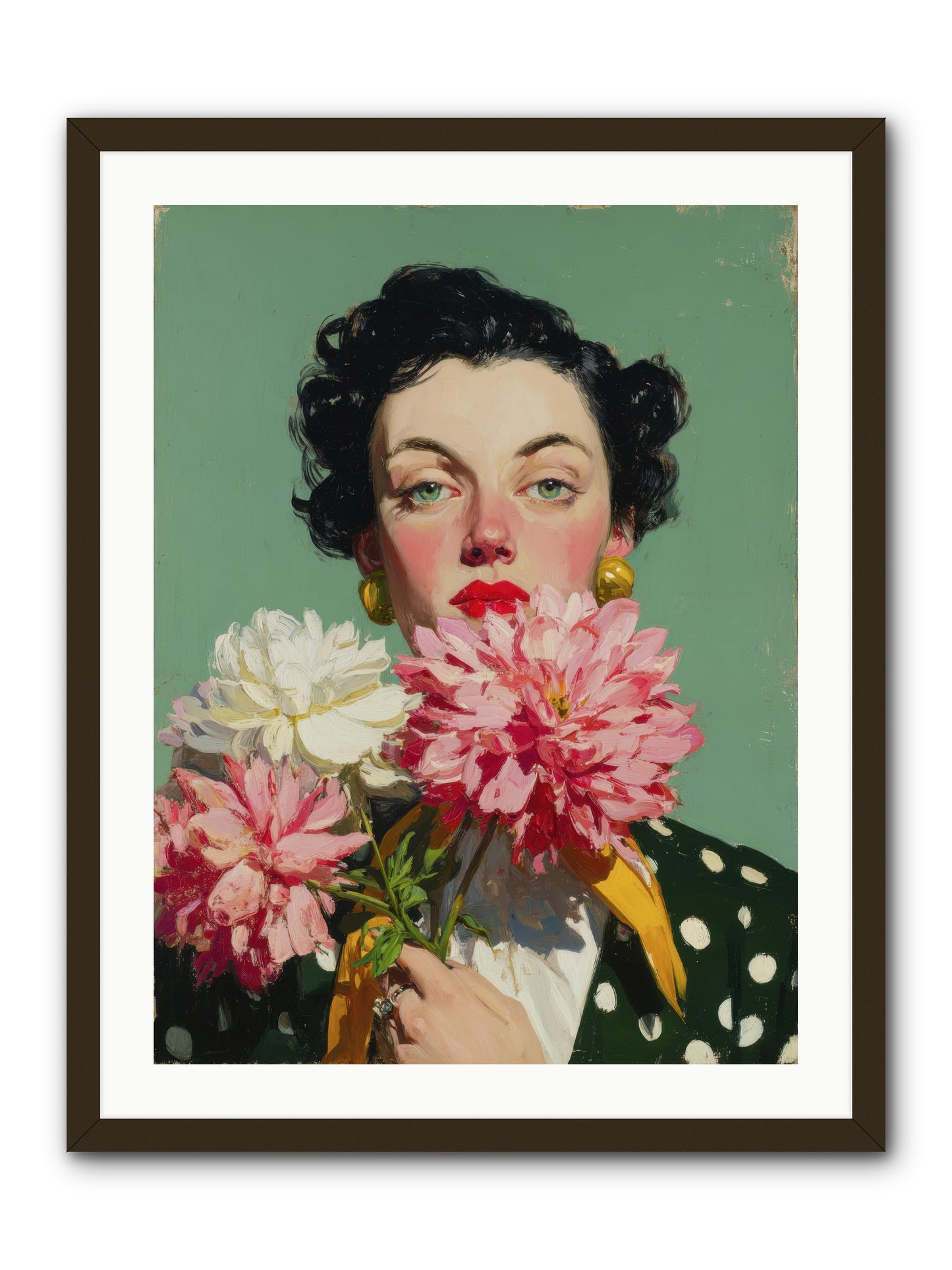 Polite Mischief & Co. -- Framed Print - Black 24x32