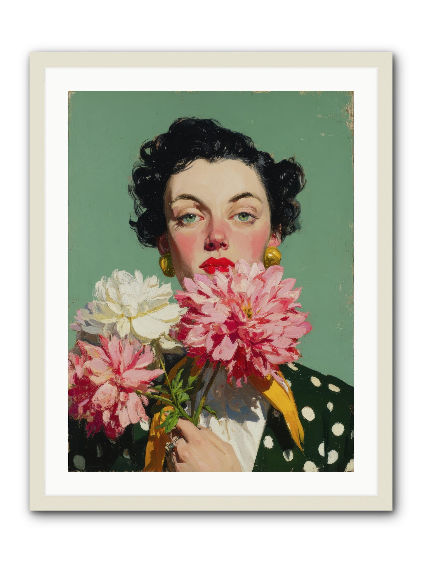 Polite Mischief & Co. -- Framed Print - White 24x32