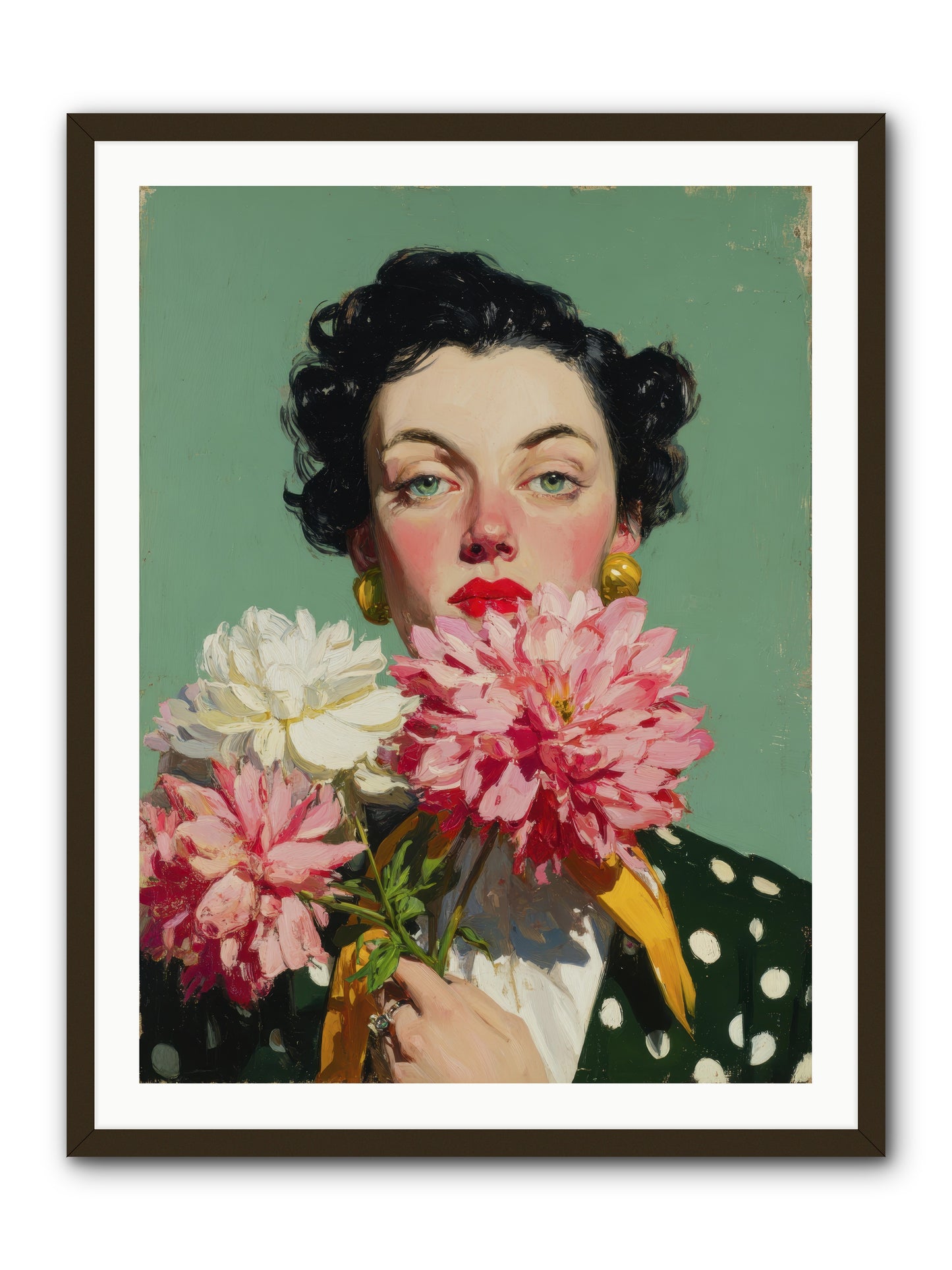 Polite Mischief & Co. -- Framed Print - Black 30x40