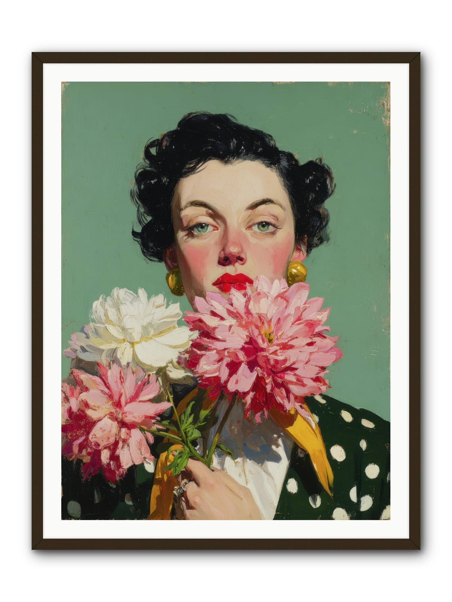 Polite Mischief & Co. -- Framed Print - Black 36x48