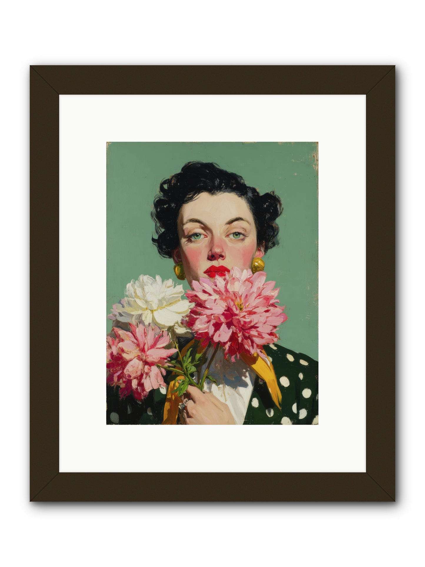 Polite Mischief & Co. -- Framed Print - Black 9x12