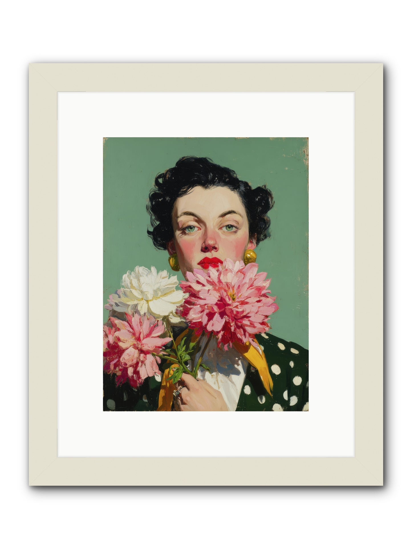 Polite Mischief & Co. -- Framed Print - White 9x12