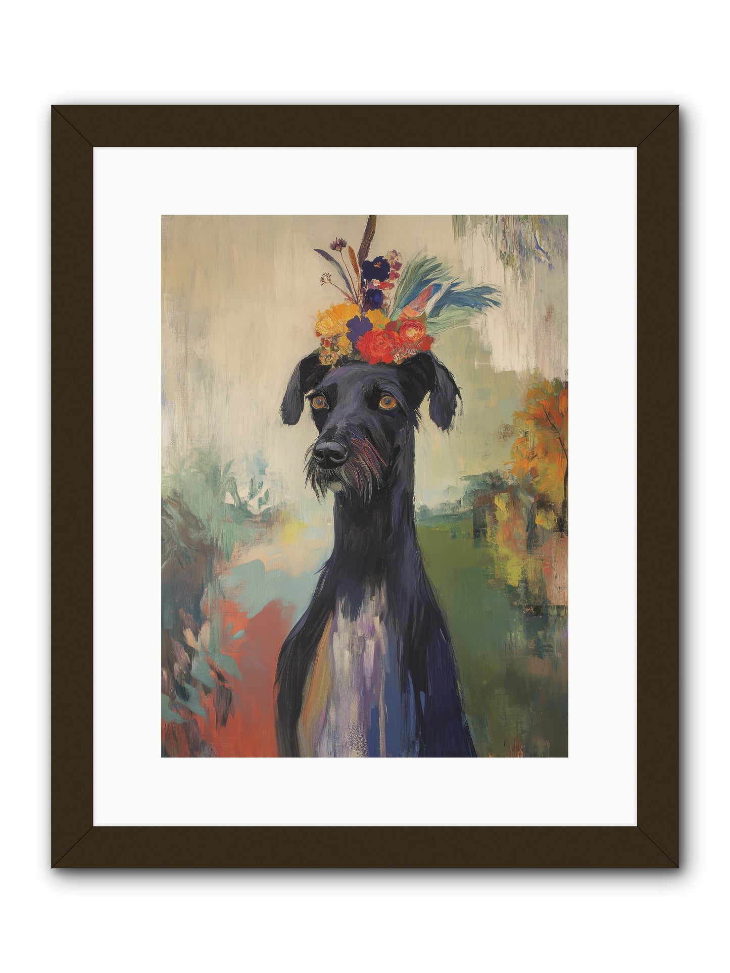 Poppet -- Framed Print - Black 12x16