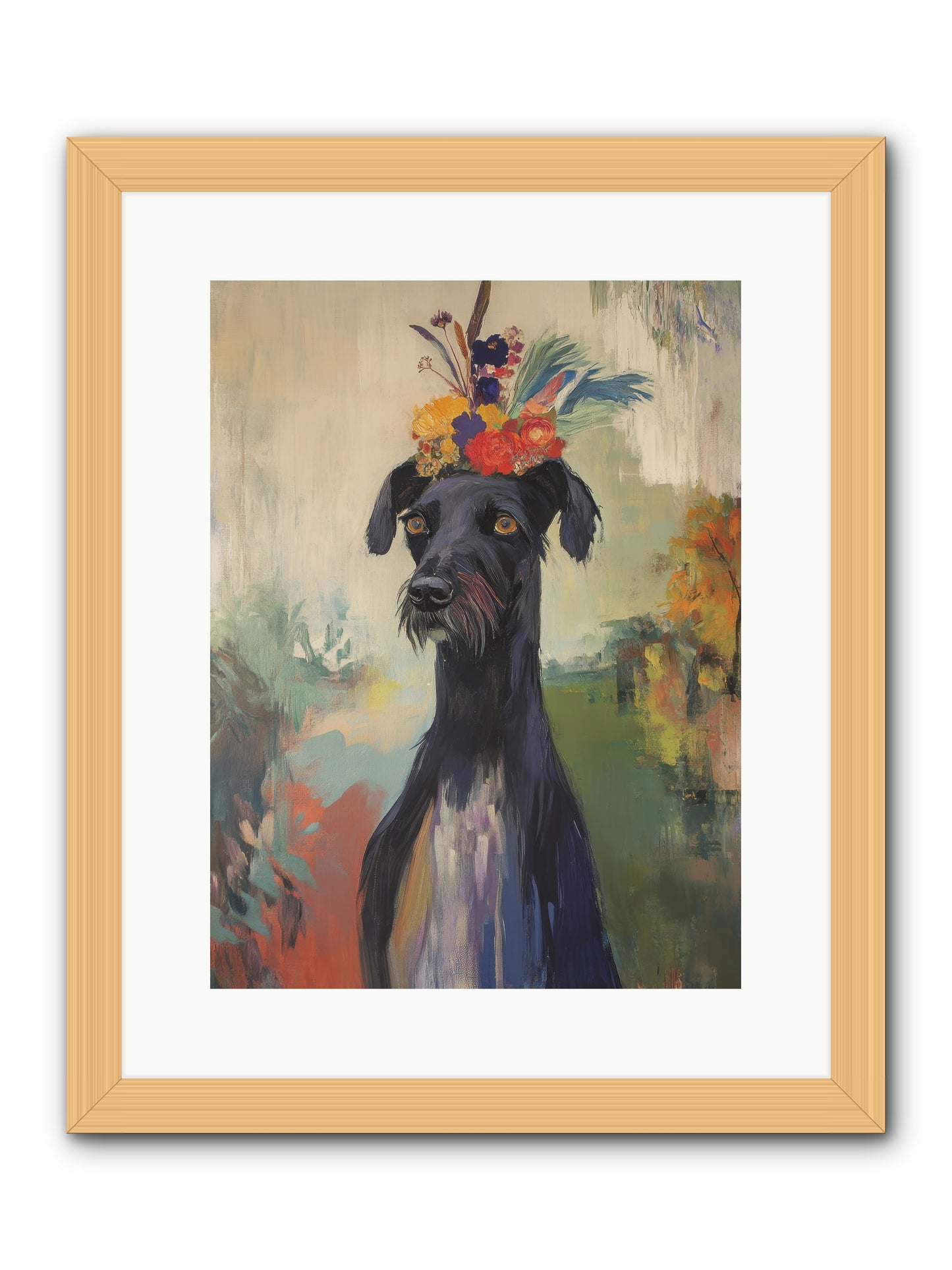 Poppet -- Framed Print - Natural 12x16