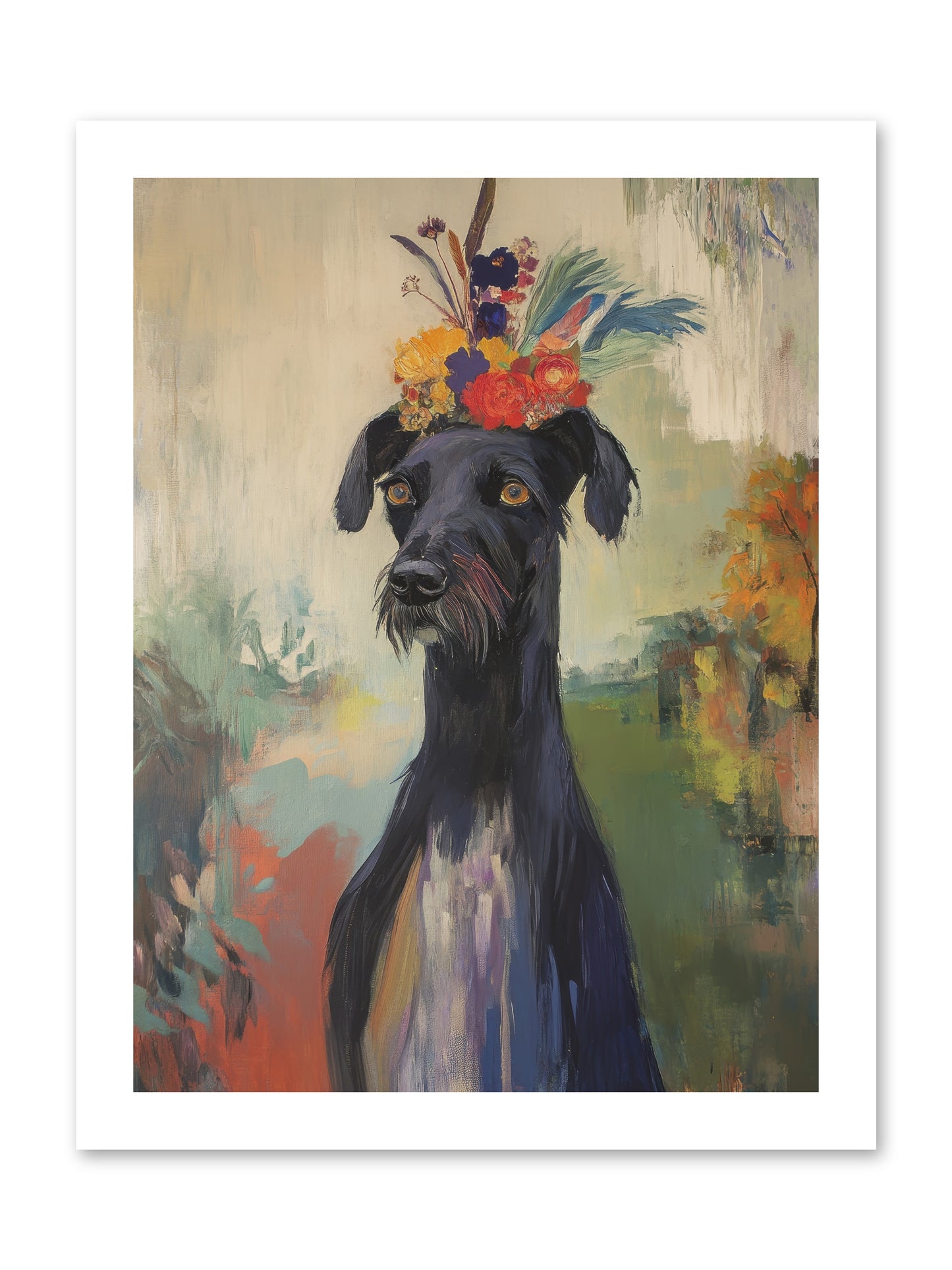 Poppet -- Paper Print 12x16