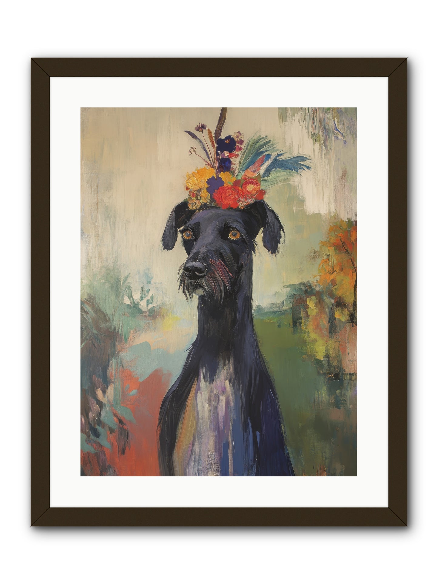 Poppet -- Framed Print - Black 18x24