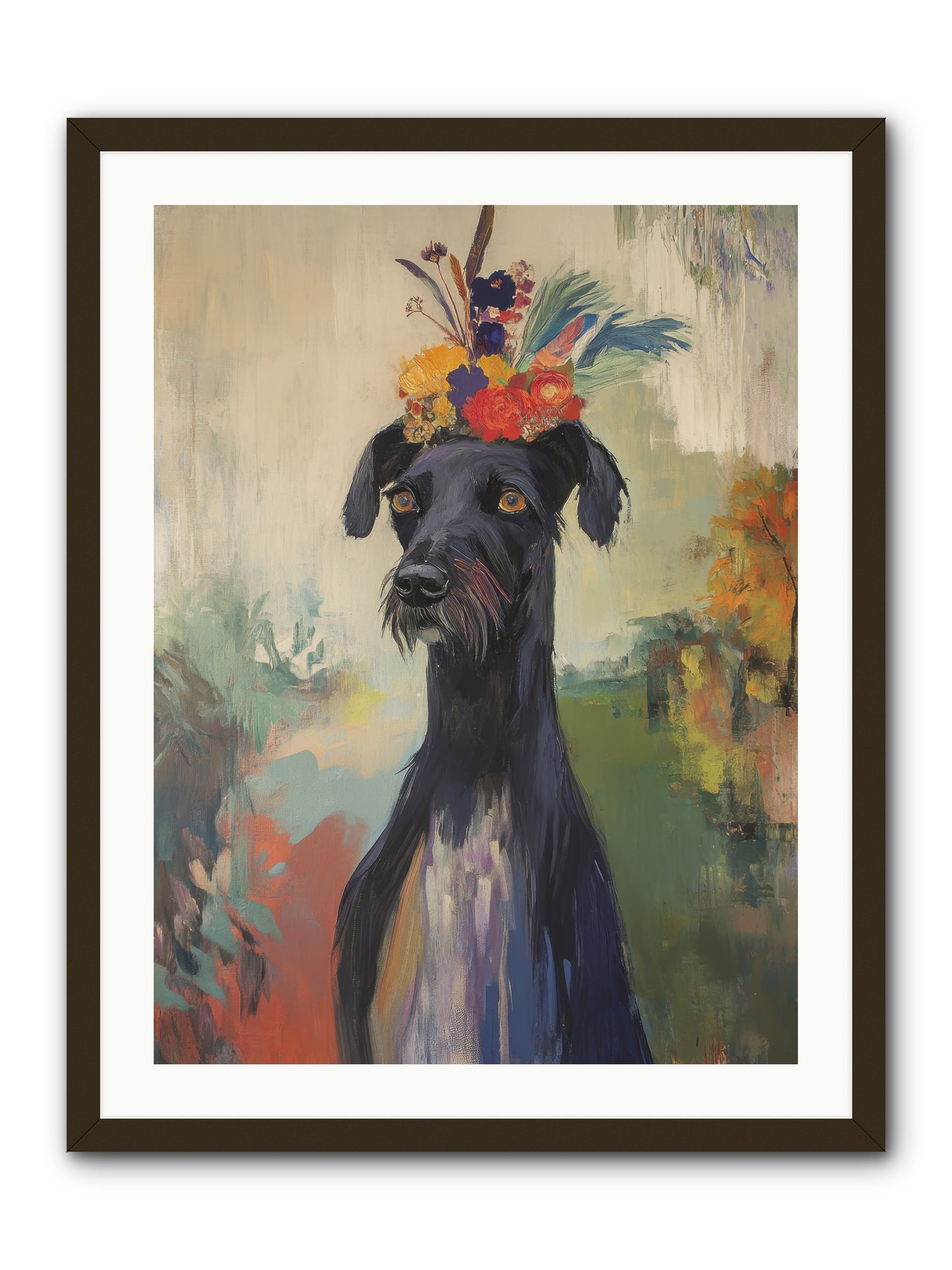 Poppet -- Framed Print - Black 24x32