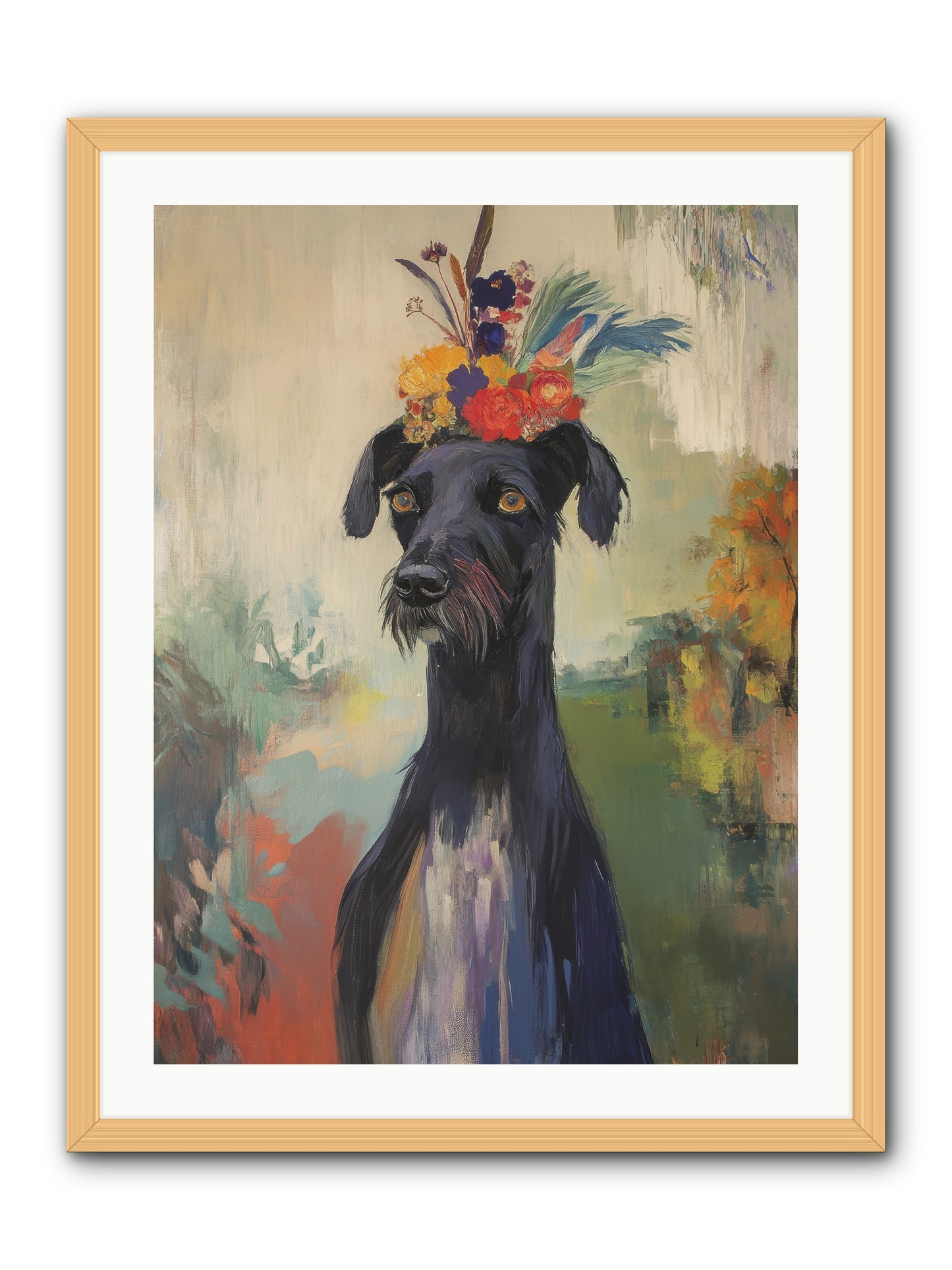 Poppet -- Framed Print - Natural 24x32
