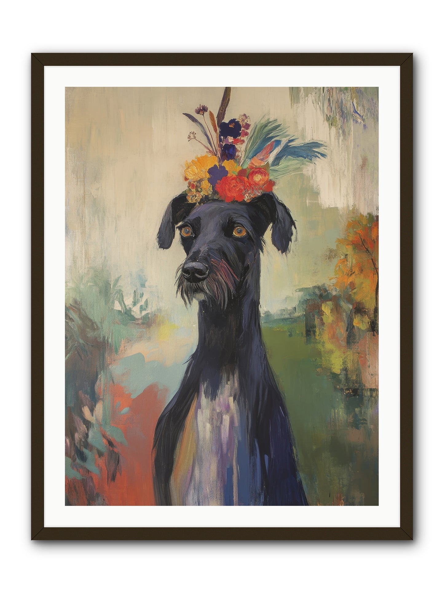 Poppet -- Framed Print - Black 30x40