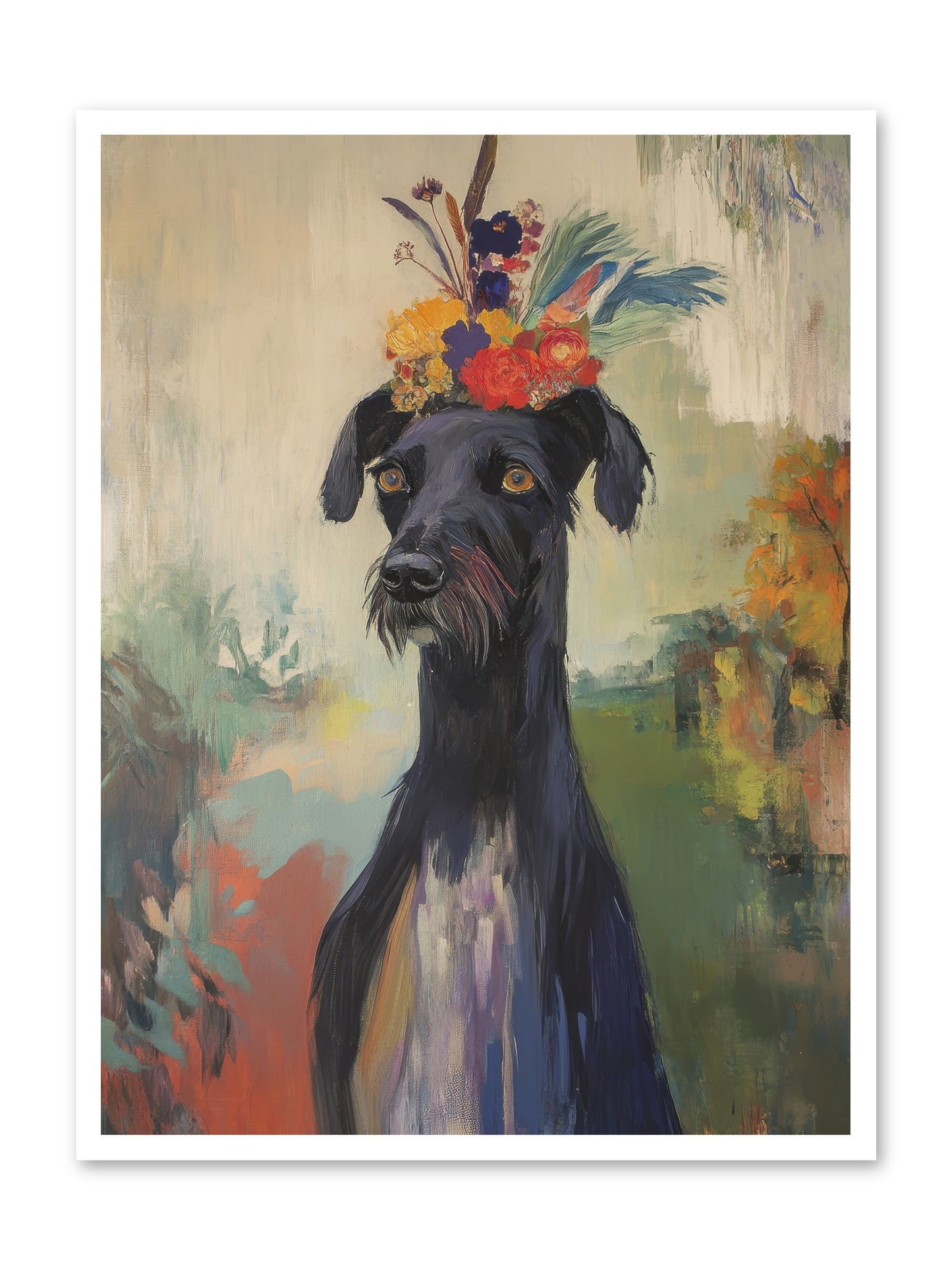 Poppet -- Loose Canvas Print 30x40