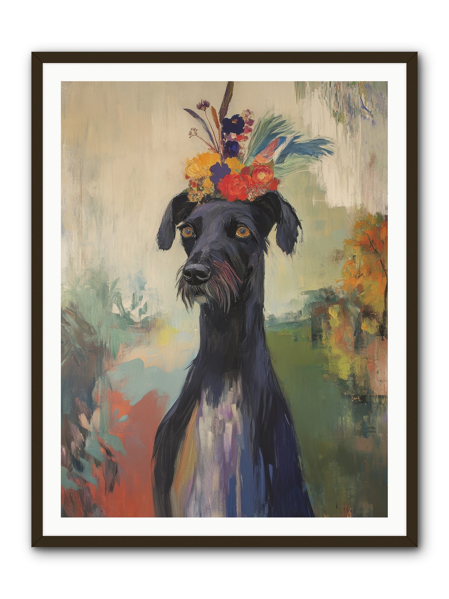 Poppet -- Framed Print - Black 36x48