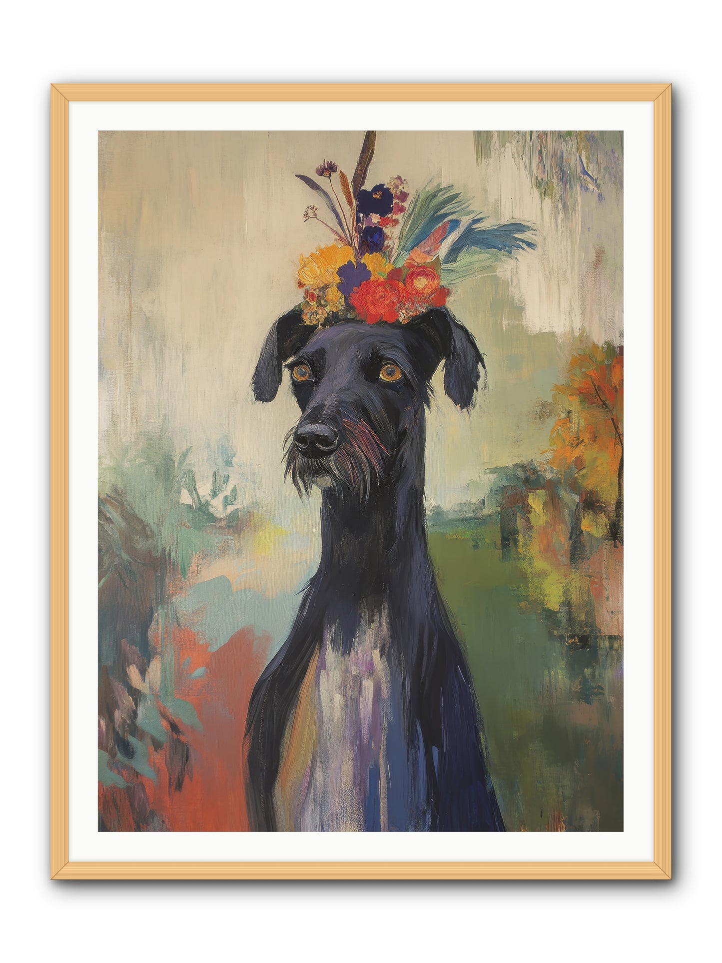 Poppet -- Framed Print - Natural 36x48