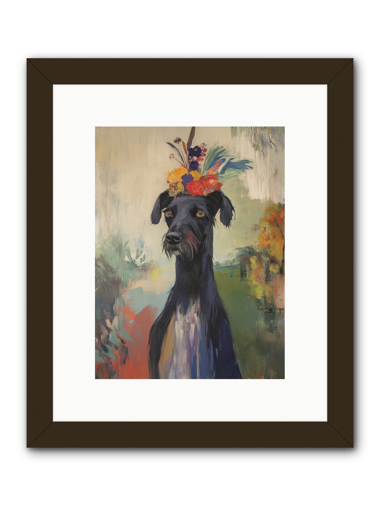 Poppet -- Framed Print - Black 9x12