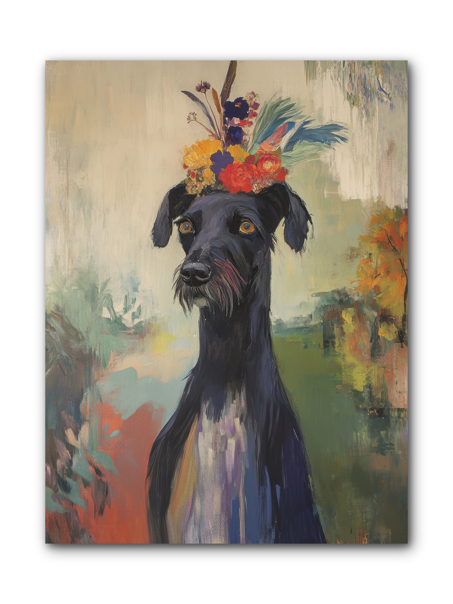Poppet -- Wrapped Canvas 9x12