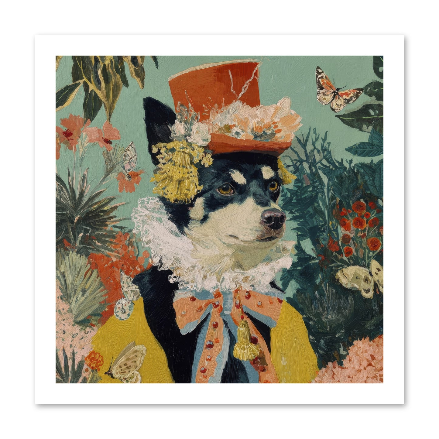 Poppy Penn -- Loose Canvas Print 16x16