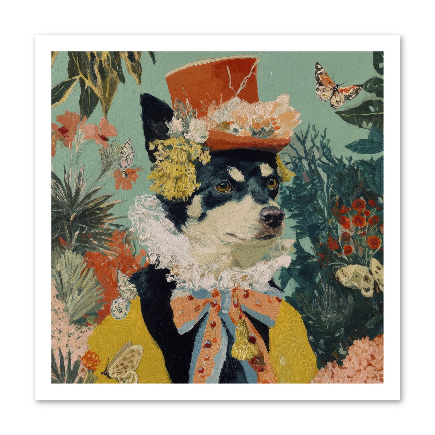 Poppy Penn -- Loose Canvas Print 20x20