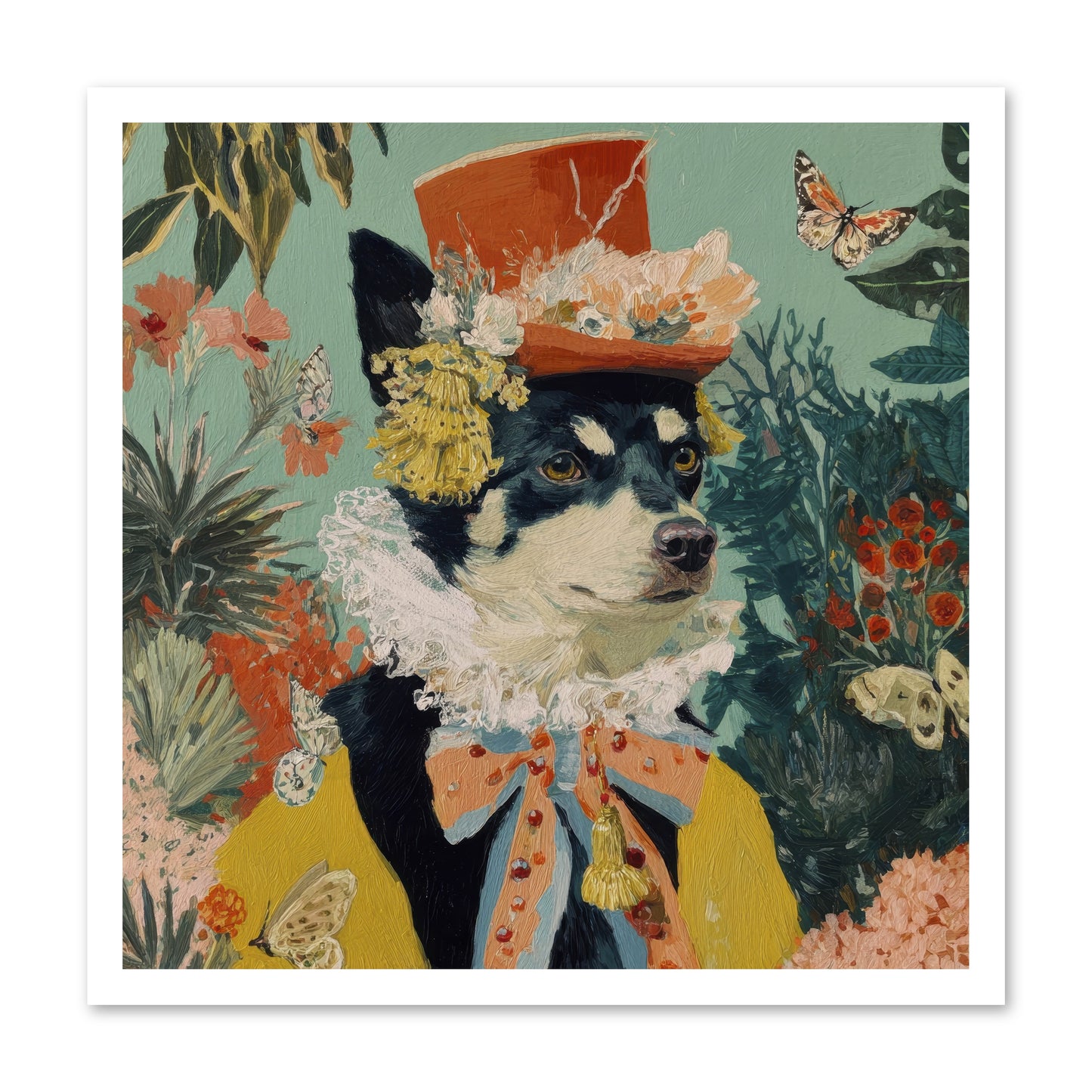 Poppy Penn -- Paper Print 24x24