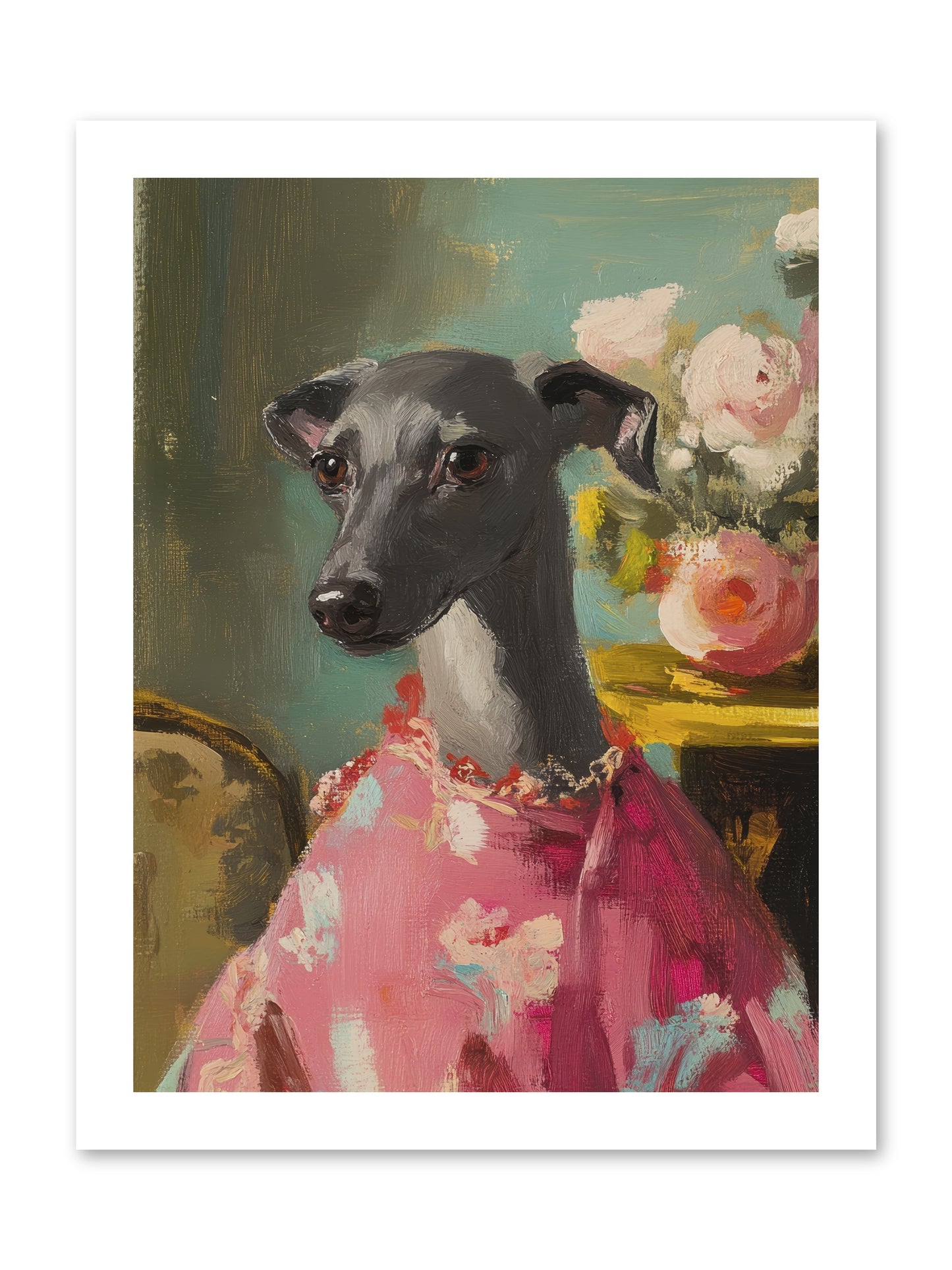 Poppy Wells -- Paper Print 12x16
