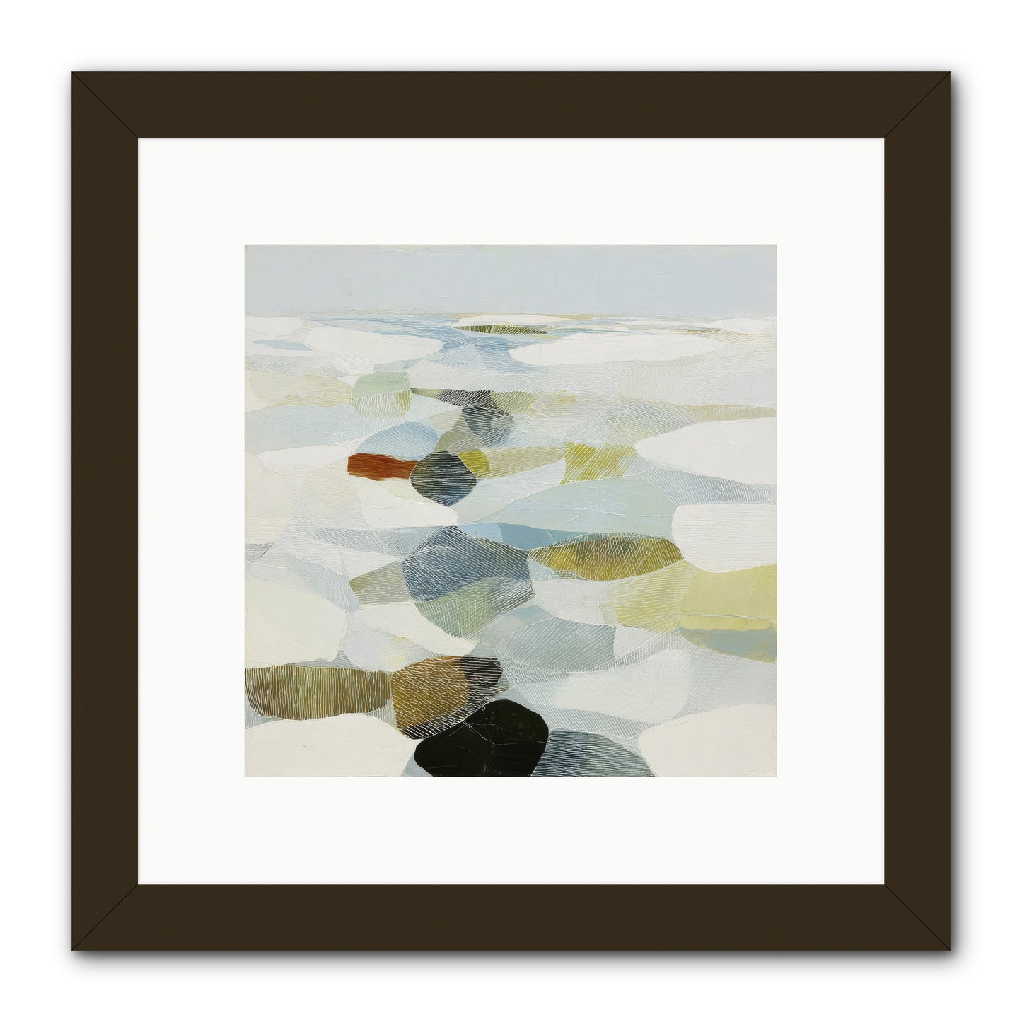 Porcelain Outlaw -- Framed Print - Black 10x10
