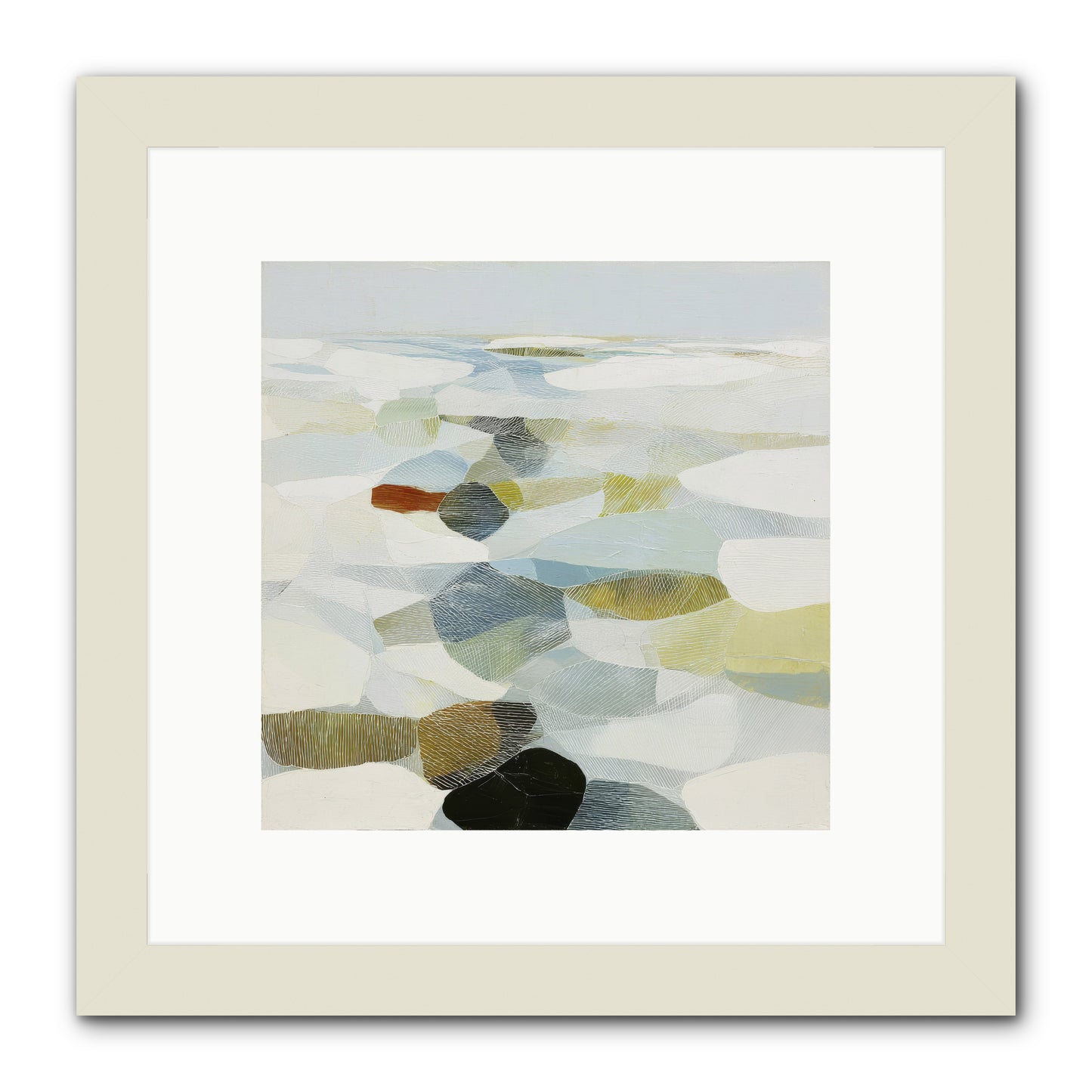 Porcelain Outlaw -- Framed Print - White 10x10