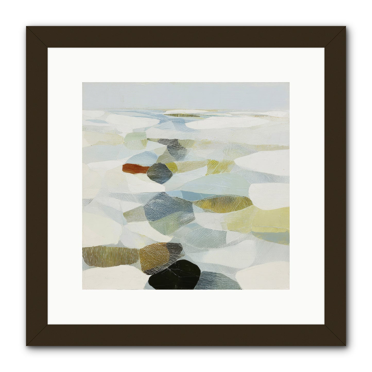 Porcelain Outlaw -- Framed Print - Black 12x12