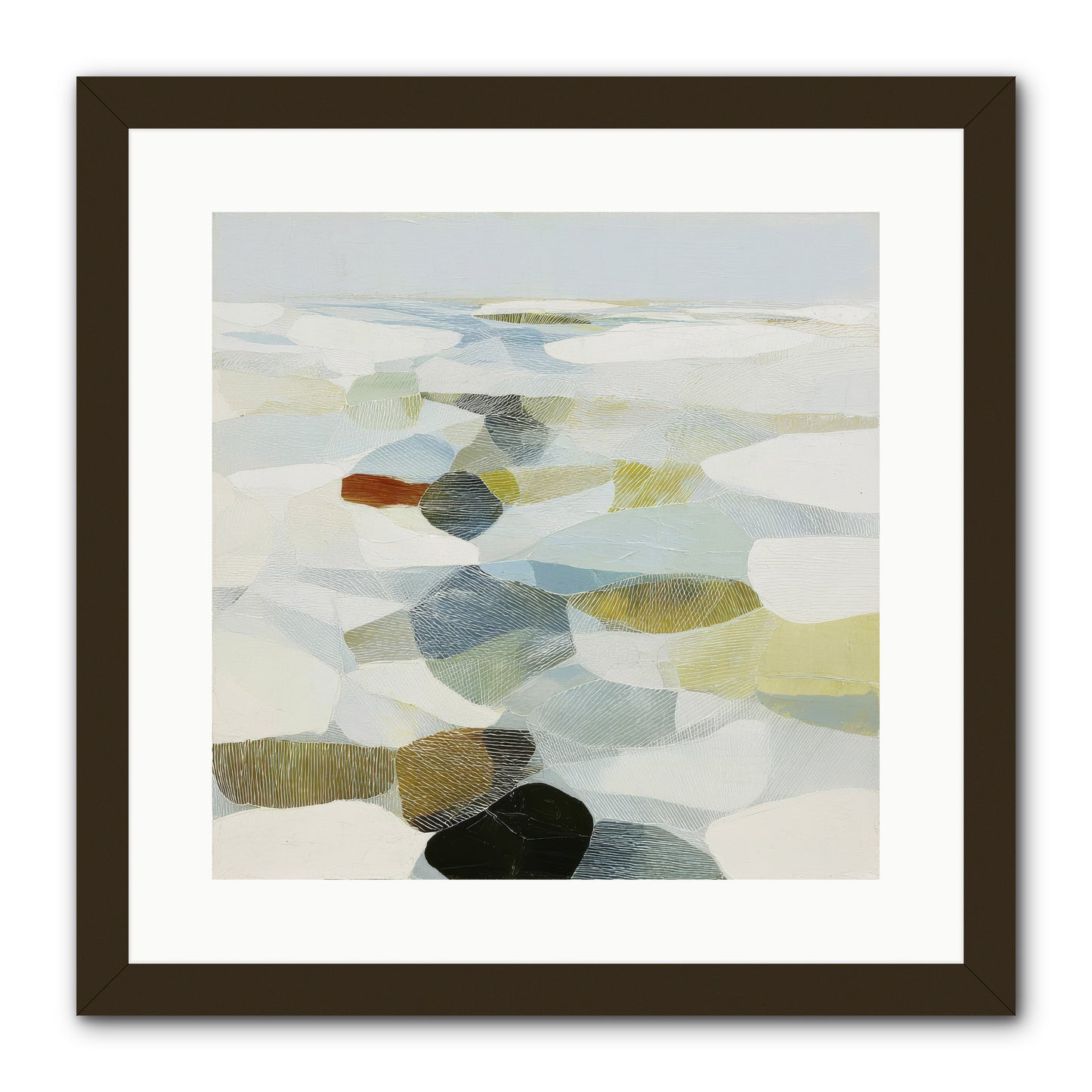 Porcelain Outlaw -- Framed Print - Black 16x16