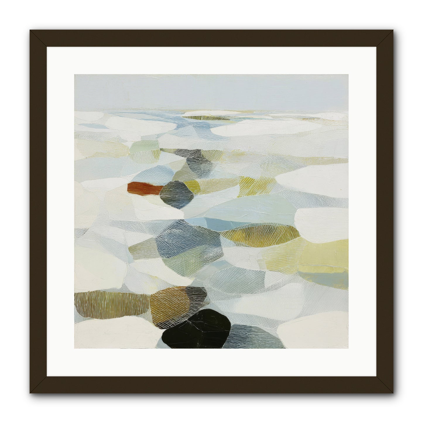 Porcelain Outlaw -- Framed Print - Black 20x20