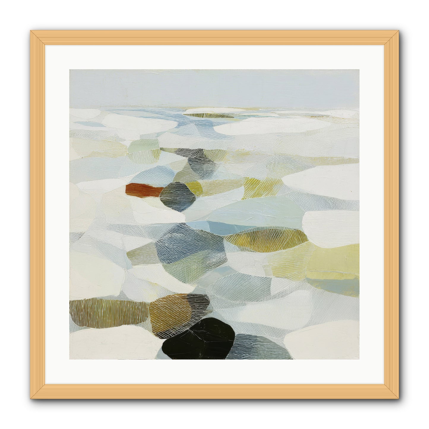 Porcelain Outlaw -- Framed Print - Natural 24x24