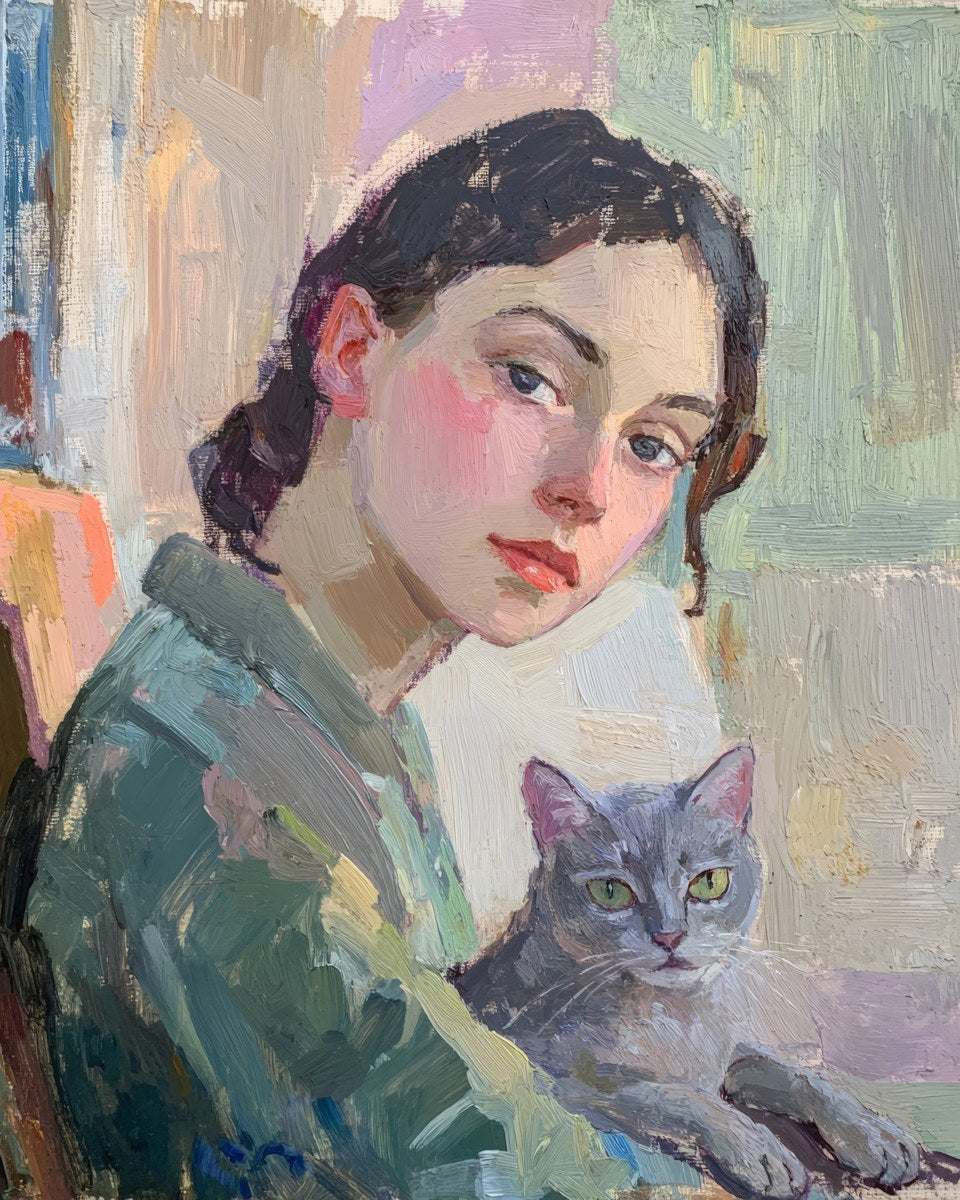 Portrait With Purring_2026