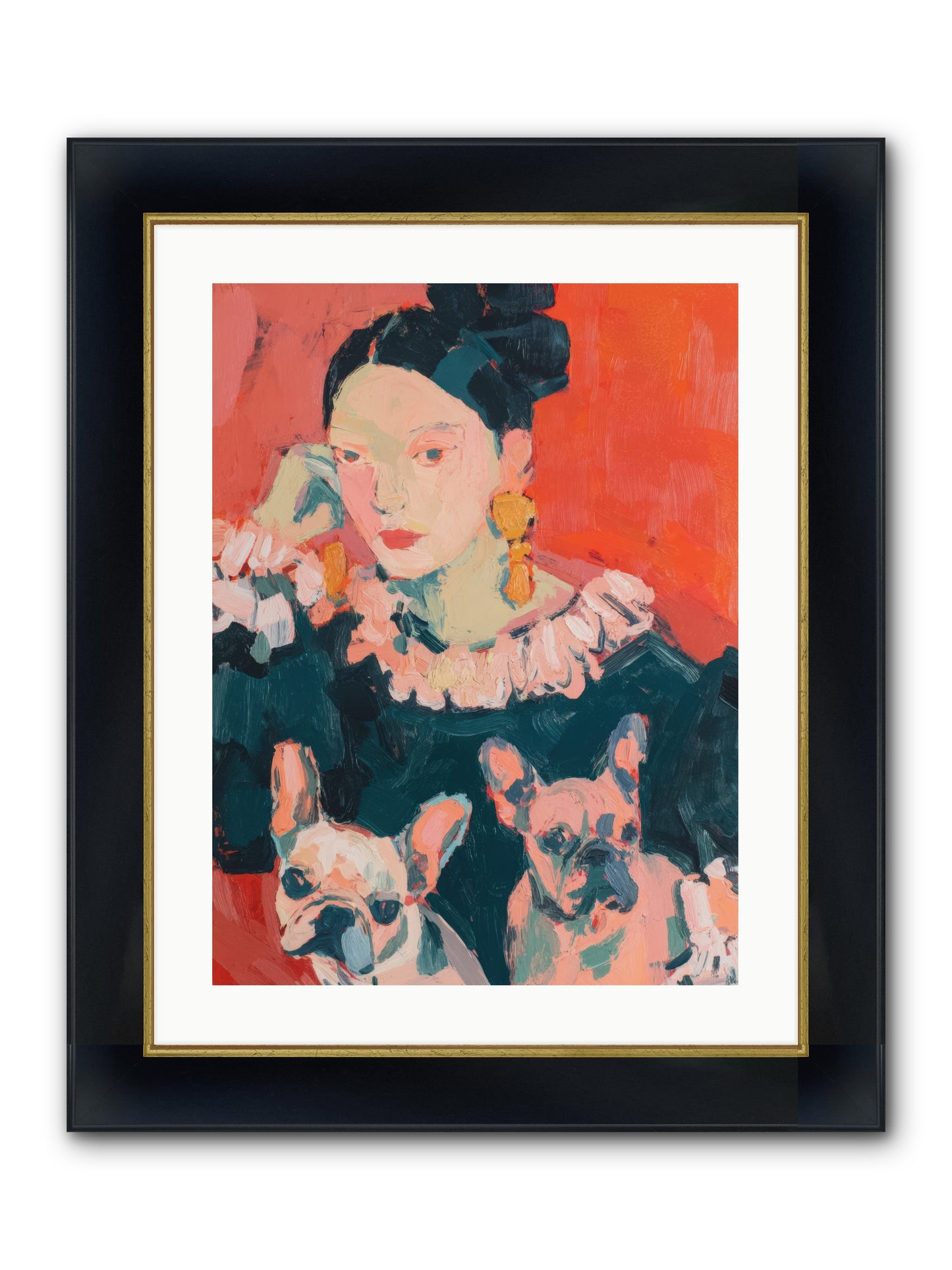 Portrait in Fading Ink — Portrait-in-Fading-Ink-18x24-Framed-Print-Wide-Black-w-Gold.jpg