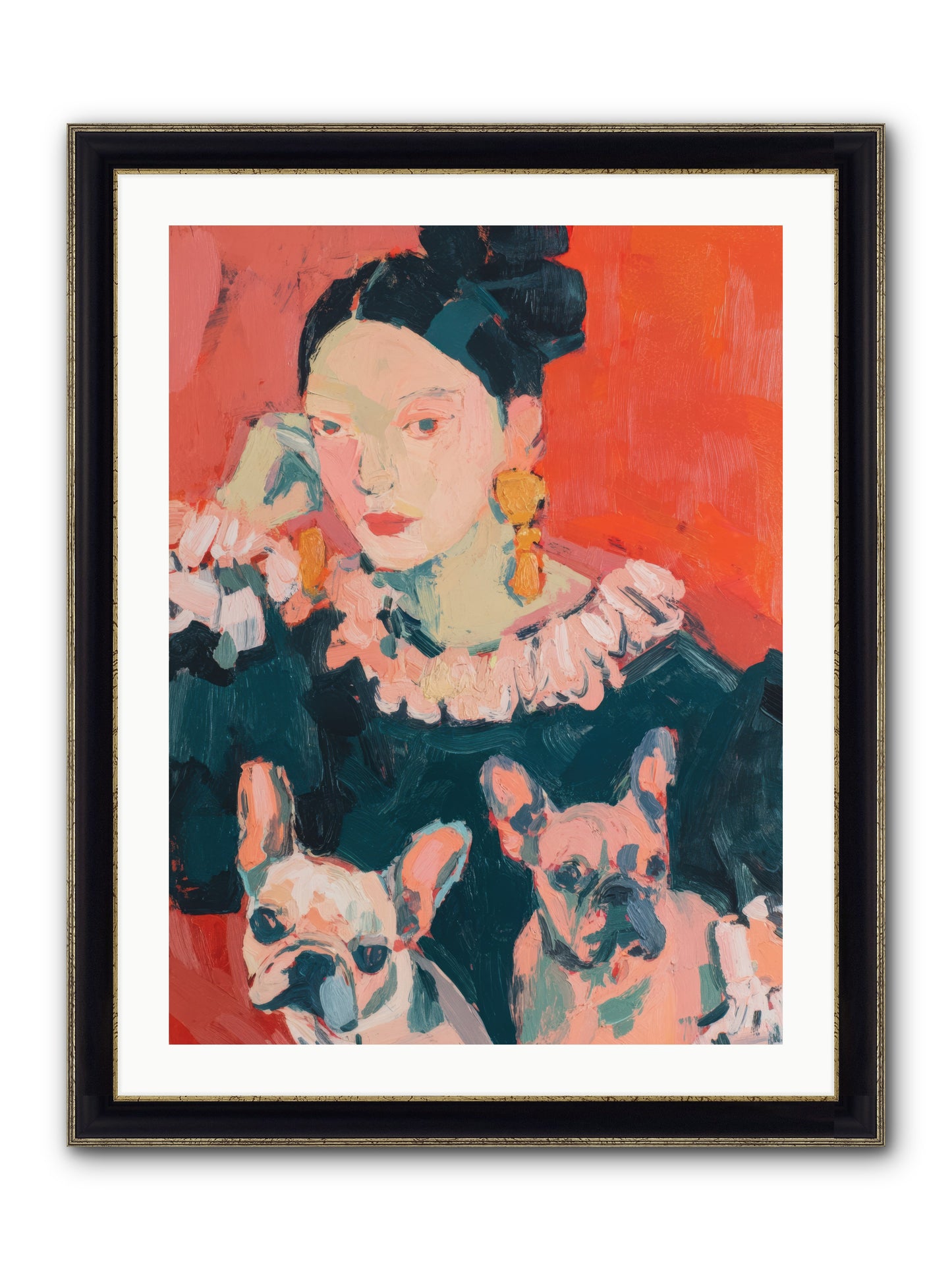 Portrait in Fading Ink — Portrait-in-Fading-Ink-24x32-Framed-Print-Black-Gold.jpg