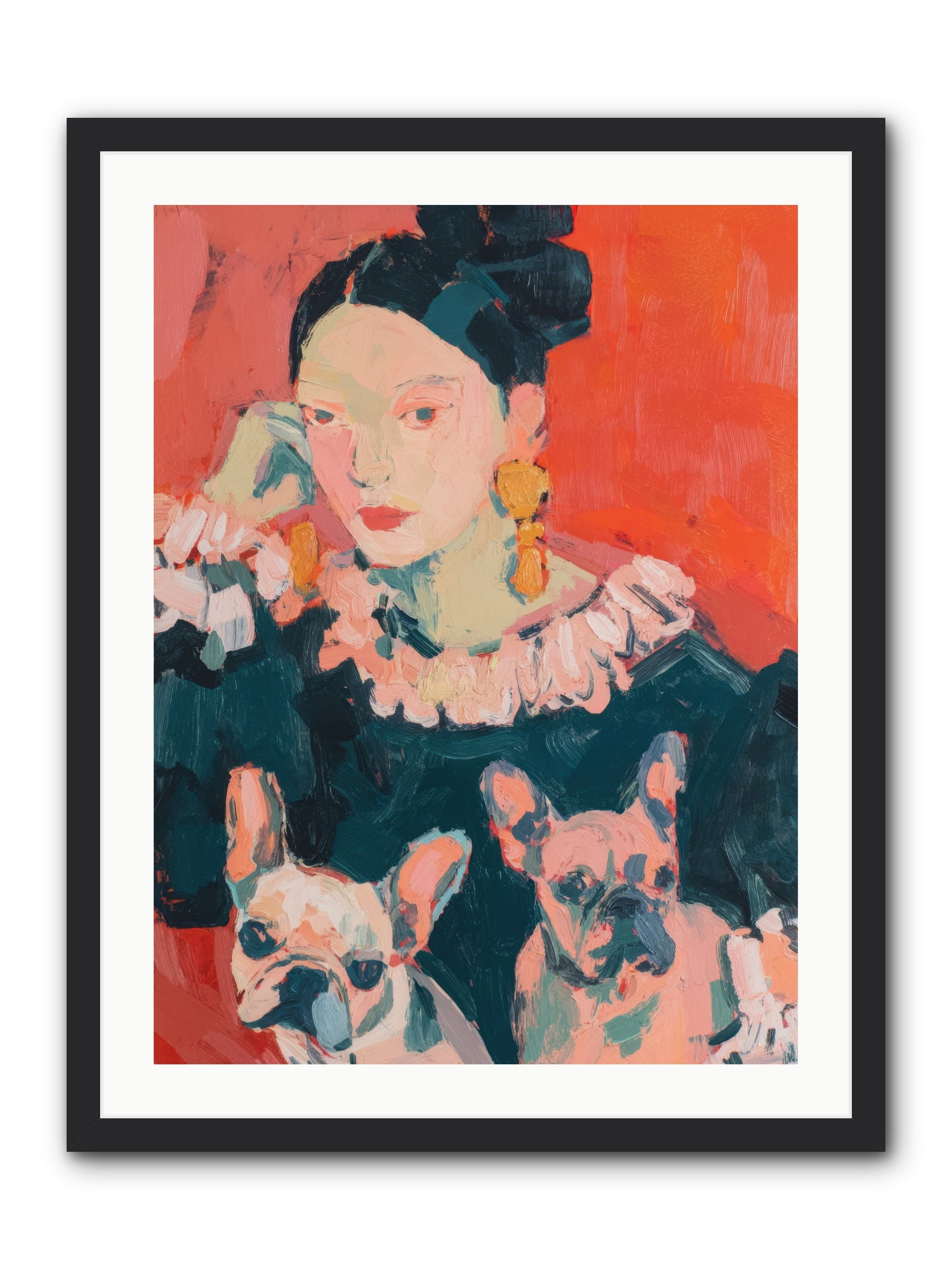 Portrait in Fading Ink — Portrait-in-Fading-Ink-24x32-Framed-Print-Black.jpg