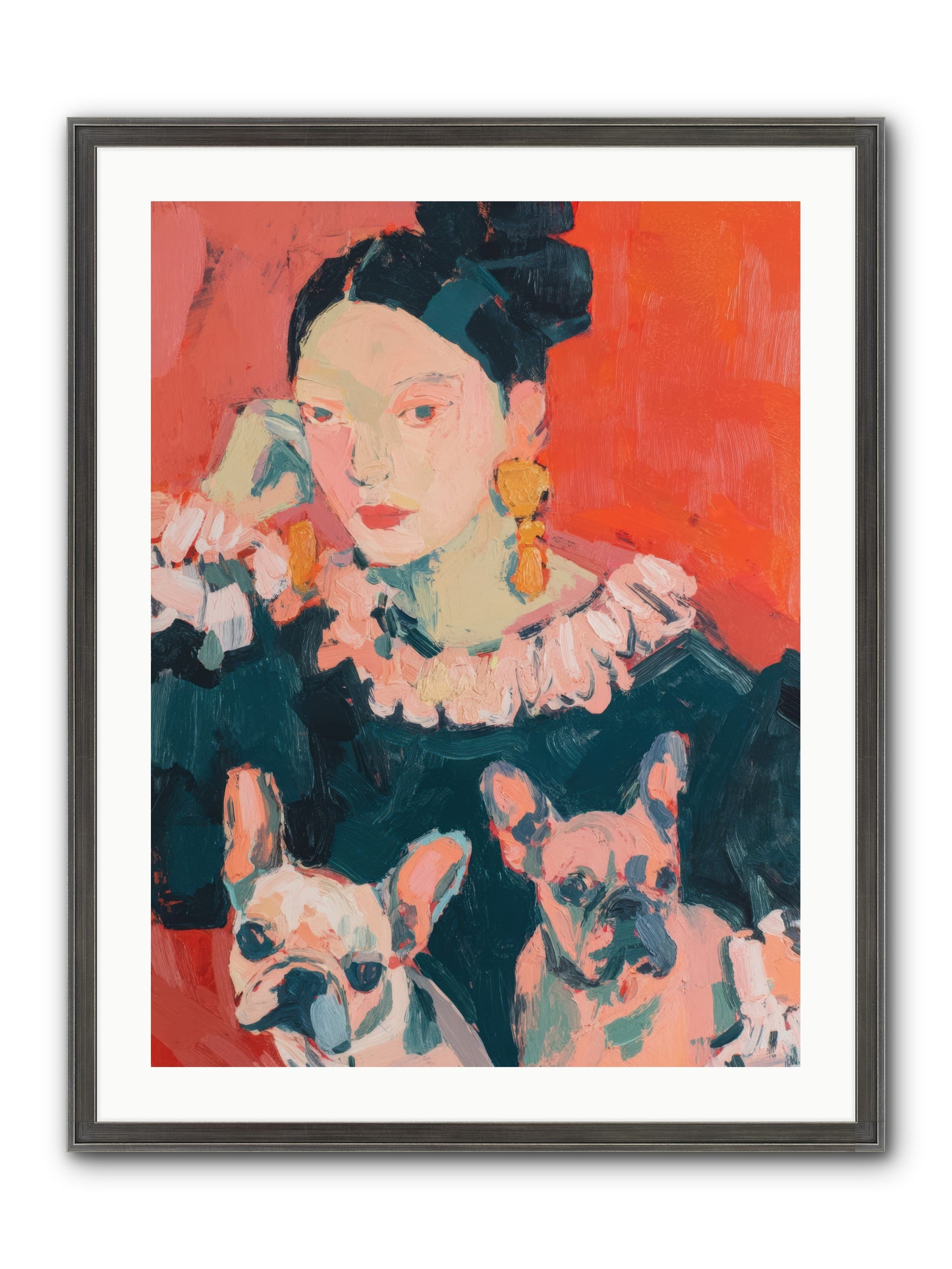 Portrait in Fading Ink — Portrait-in-Fading-Ink-24x32-Framed-Print-Slimwoods-Black-Silver.jpg