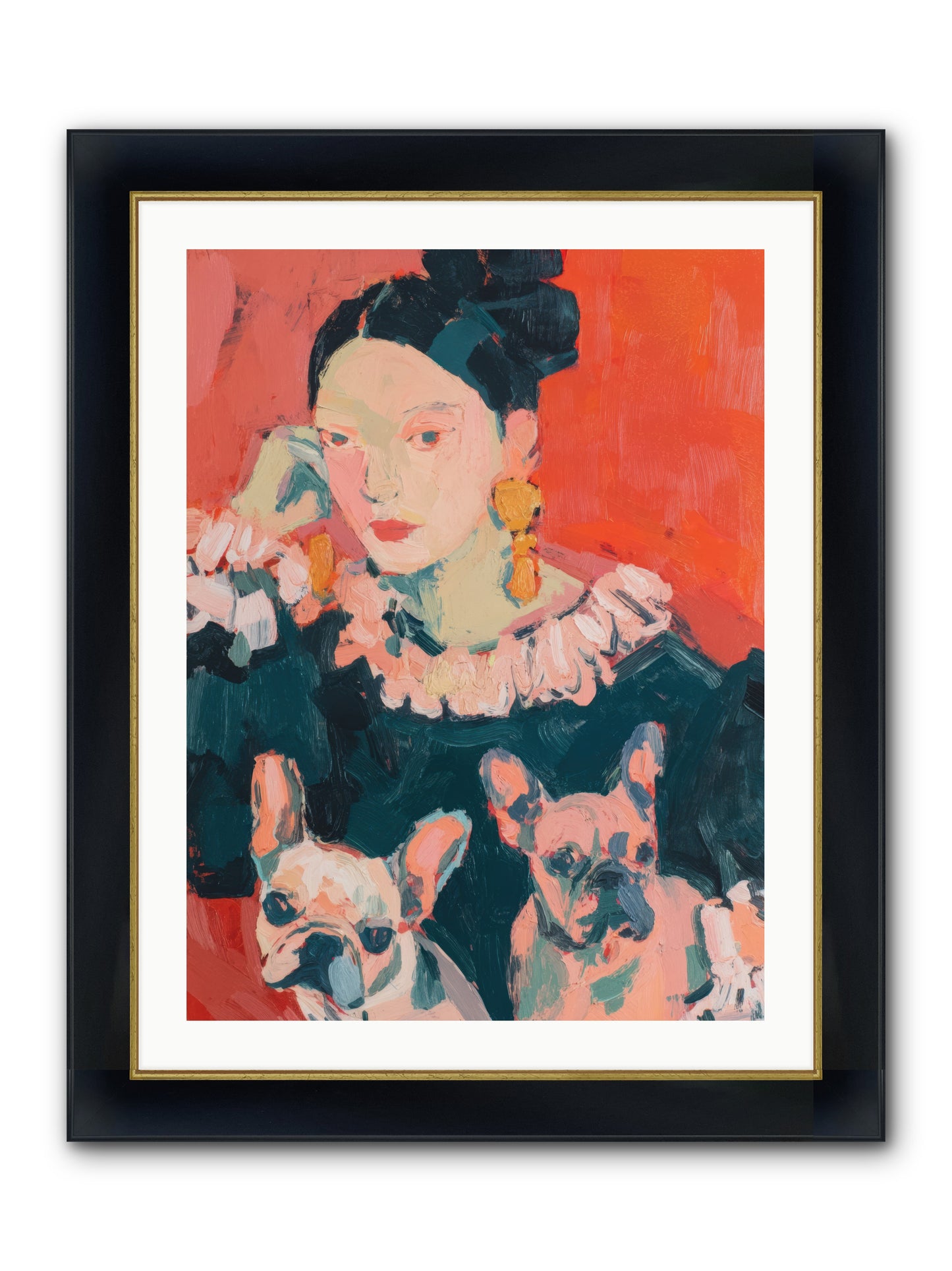 Portrait in Fading Ink — Portrait-in-Fading-Ink-24x32-Framed-Print-Wide-Black-w-Gold.jpg