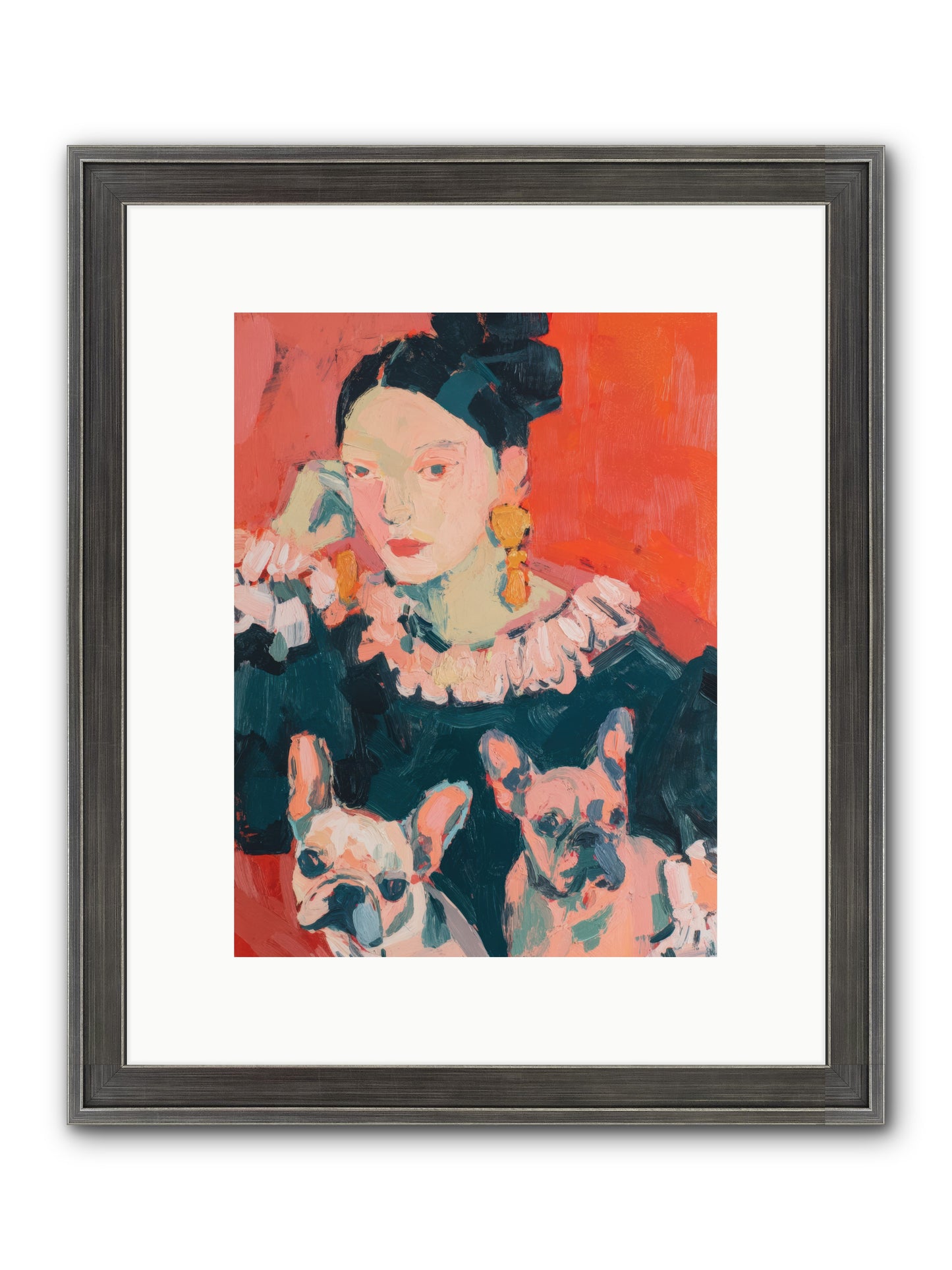 Portrait in Fading Ink — Portrait-in-Fading-Ink-9x12-Framed-Print-Slimwoods-Black-Silver.jpg