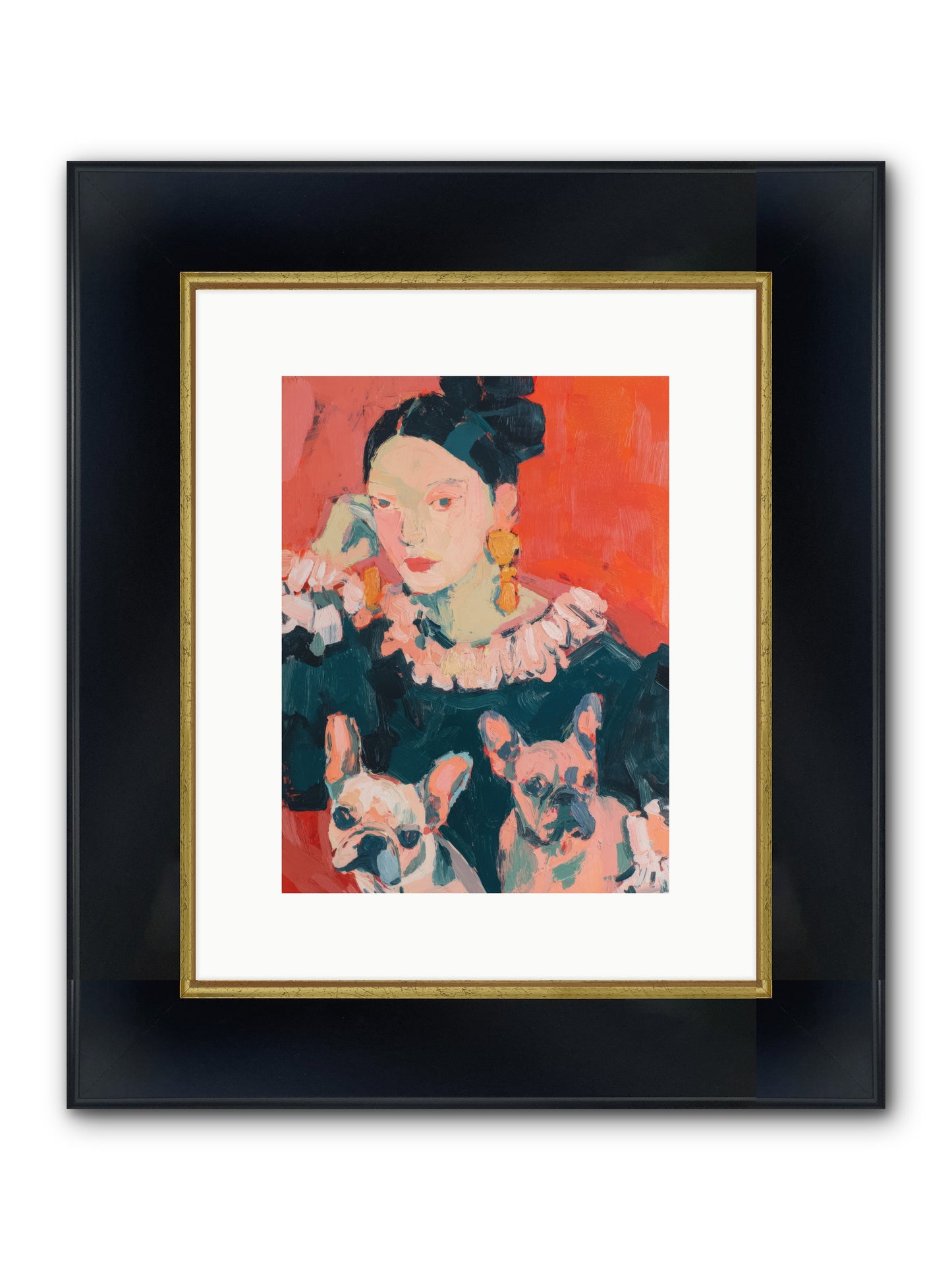 Portrait in Fading Ink — Portrait-in-Fading-Ink-9x12-Framed-Print-Wide-Black-w-Gold.jpg