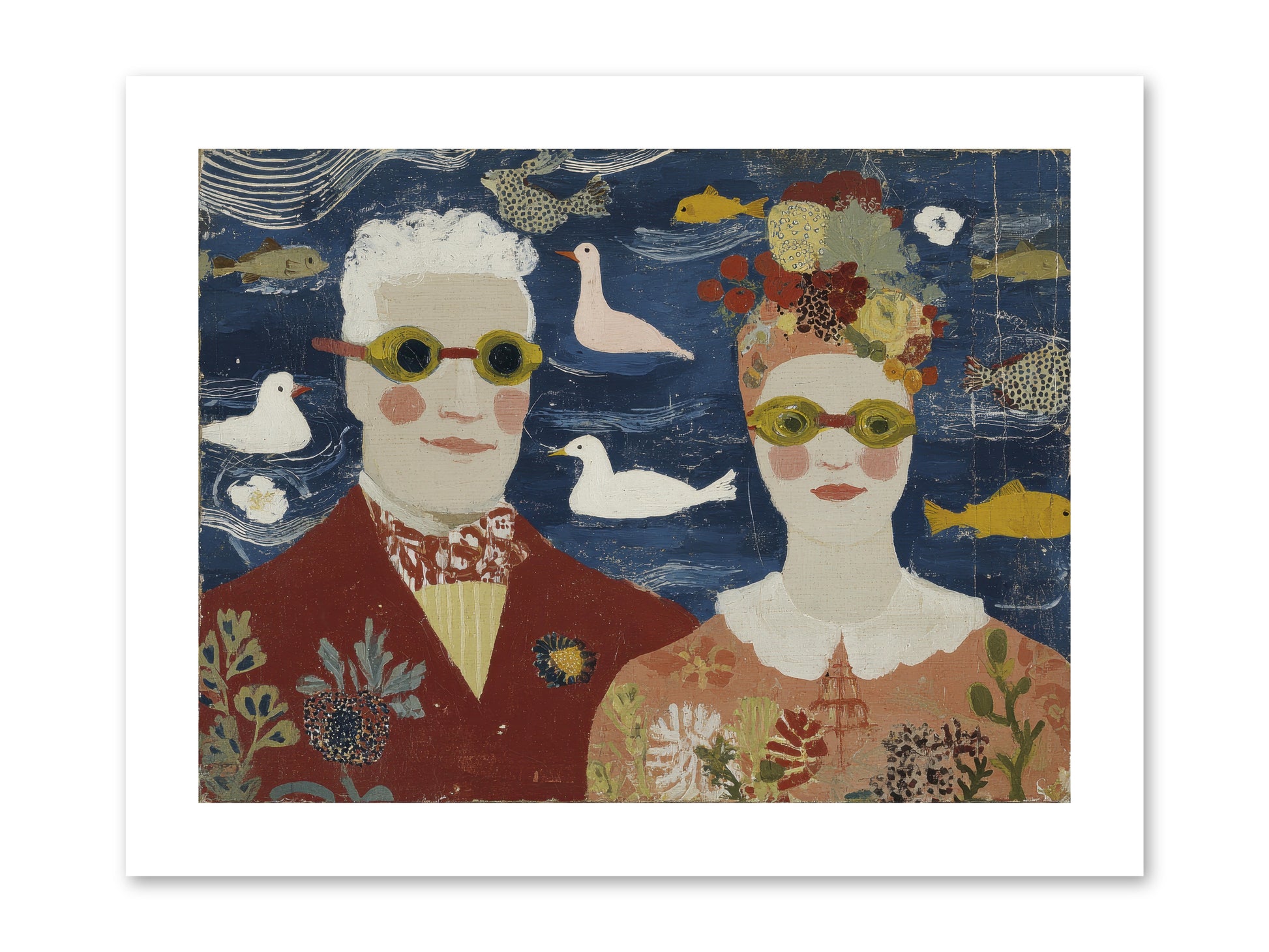 Portrait of Pure Delight -- Paper Print 12x9