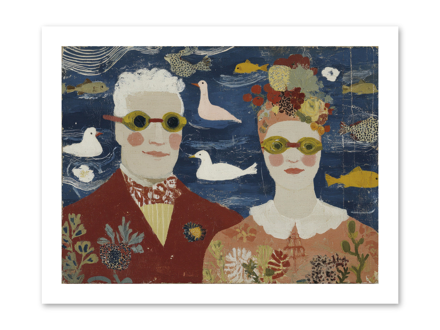 Portrait of Pure Delight -- Loose Canvas Print 16x12