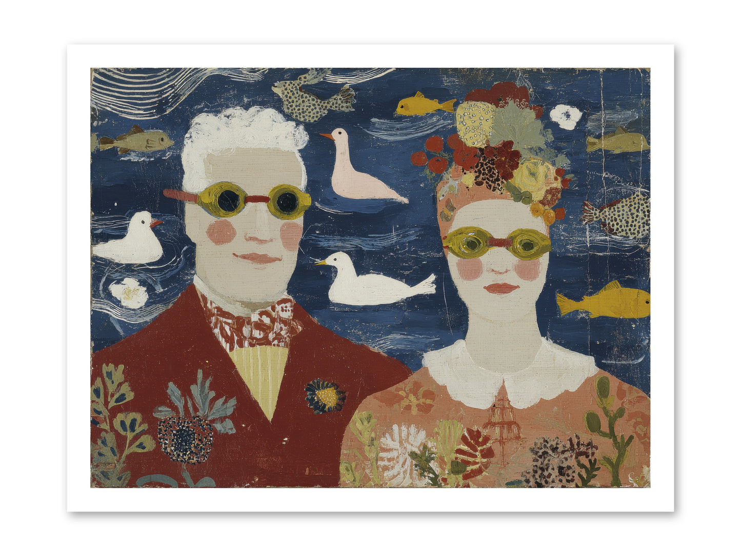 Portrait of Pure Delight -- Loose Canvas Print 24x18