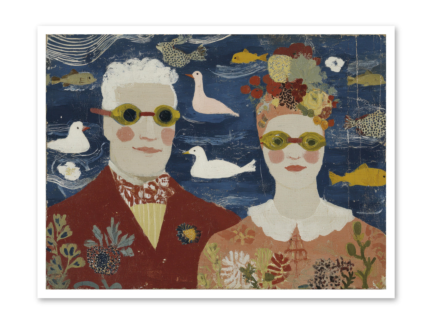 Portrait of Pure Delight -- Loose Canvas Print 40x30